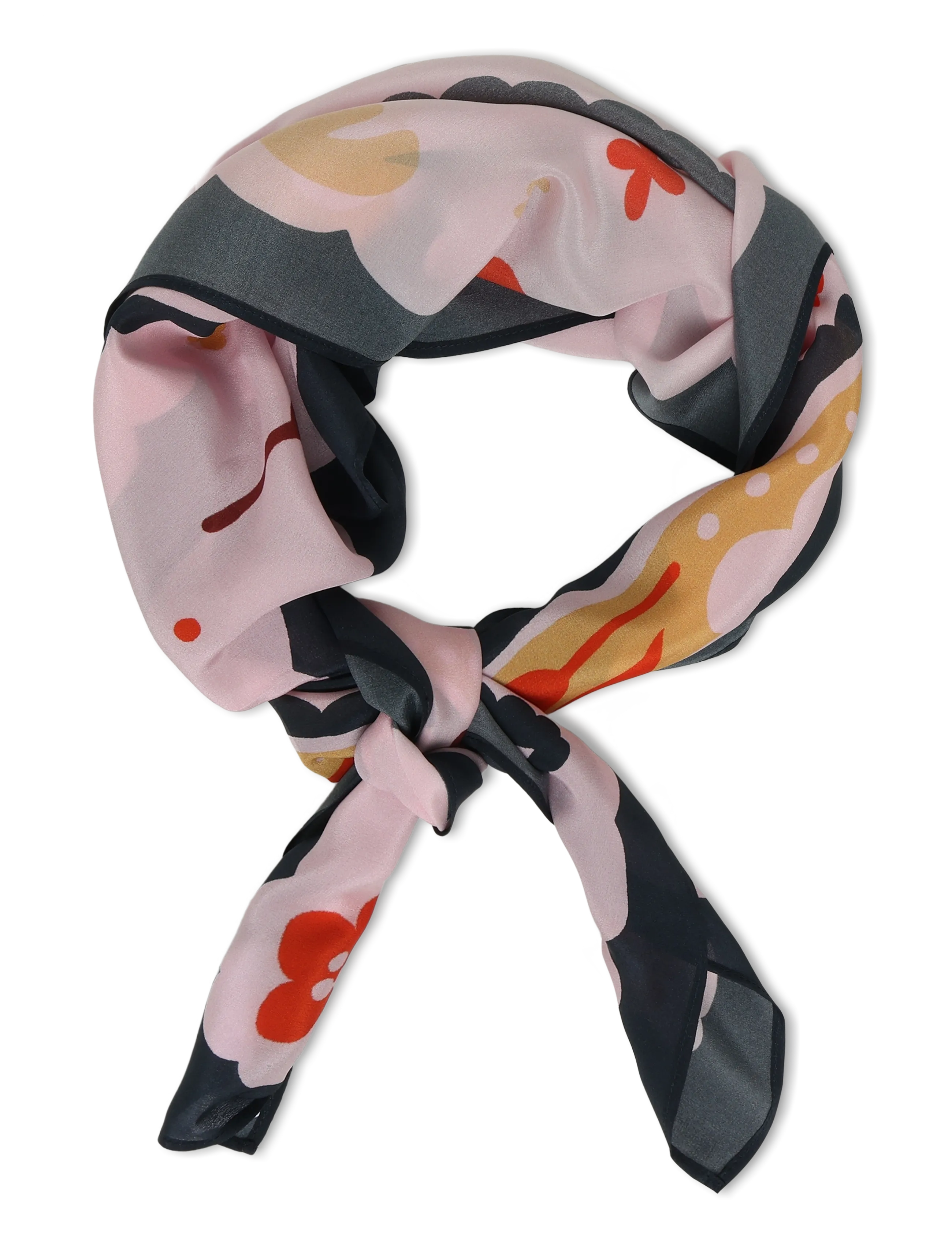 RODEBJER Rodebjer Swallow Scarf - New arrivals - PINK MULTI / pink/rose