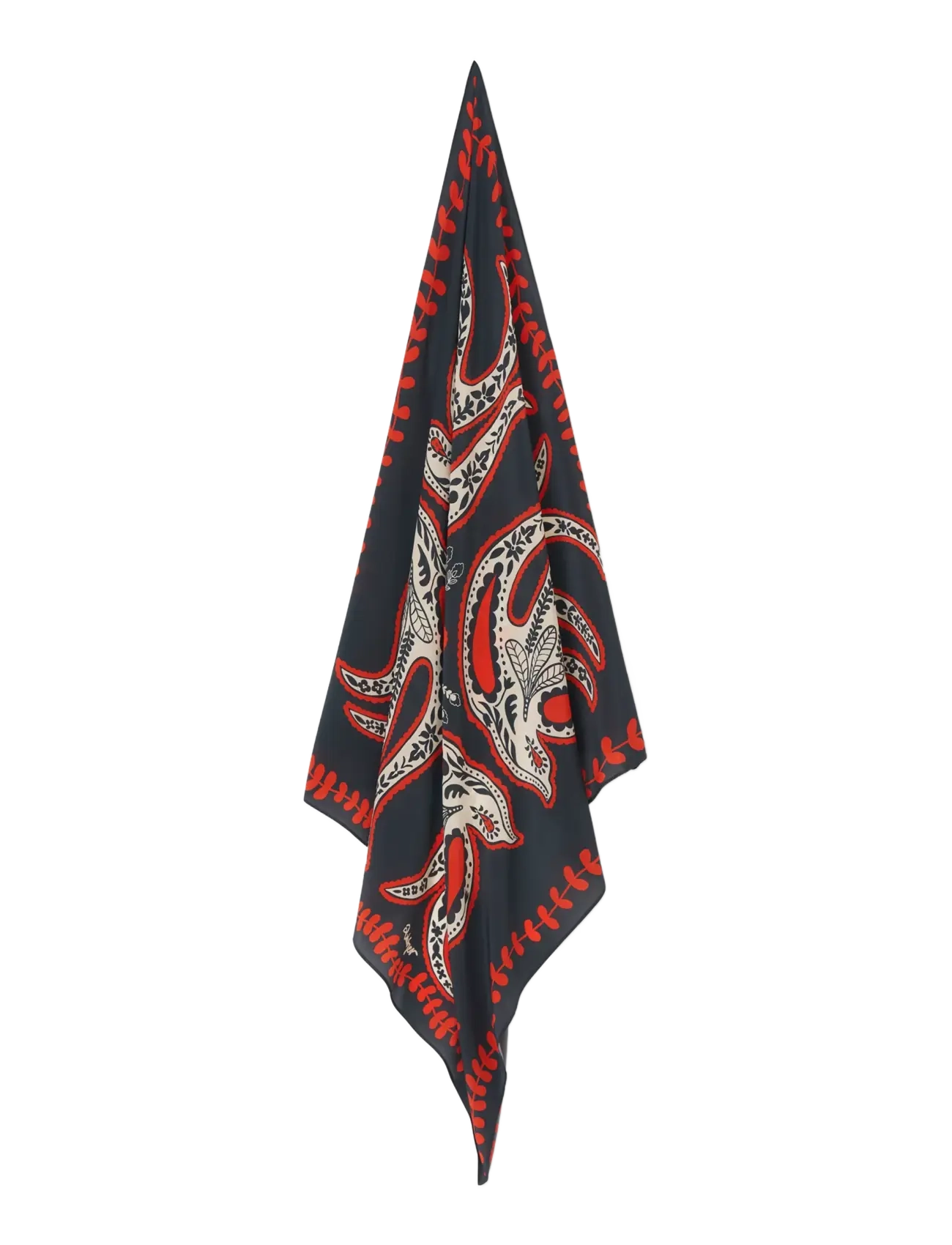 RODEBJER - Rodebjer Four Swallow Scarf - modetrends - navy - 2