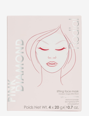 Rodial - Rodial Pink Diamond Lifting Mask (box of 4) - ansiktsmasker - clear - 0