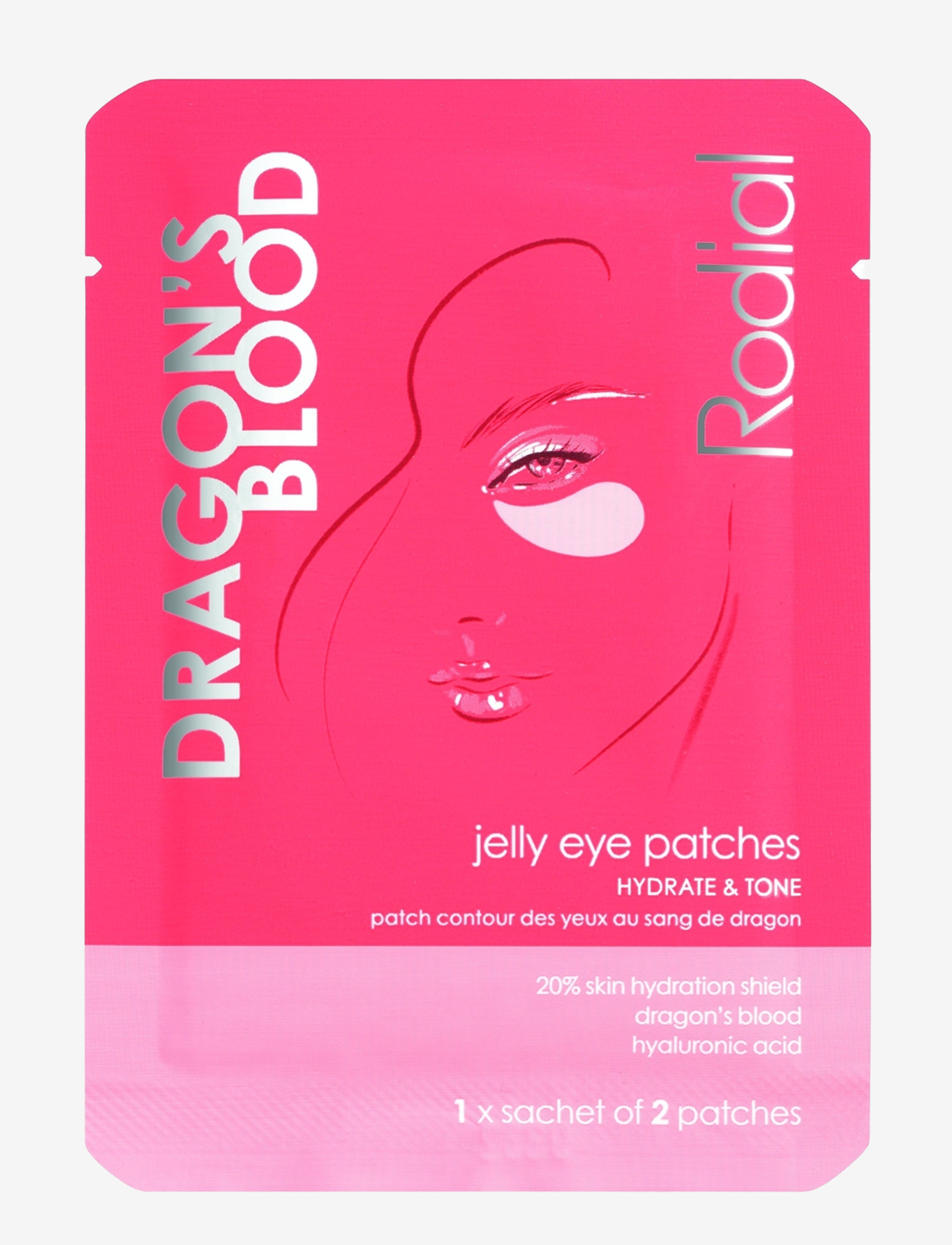 Rodial - Rodial Dragon's Blood Jelly Eye patches x1 - clear - 1