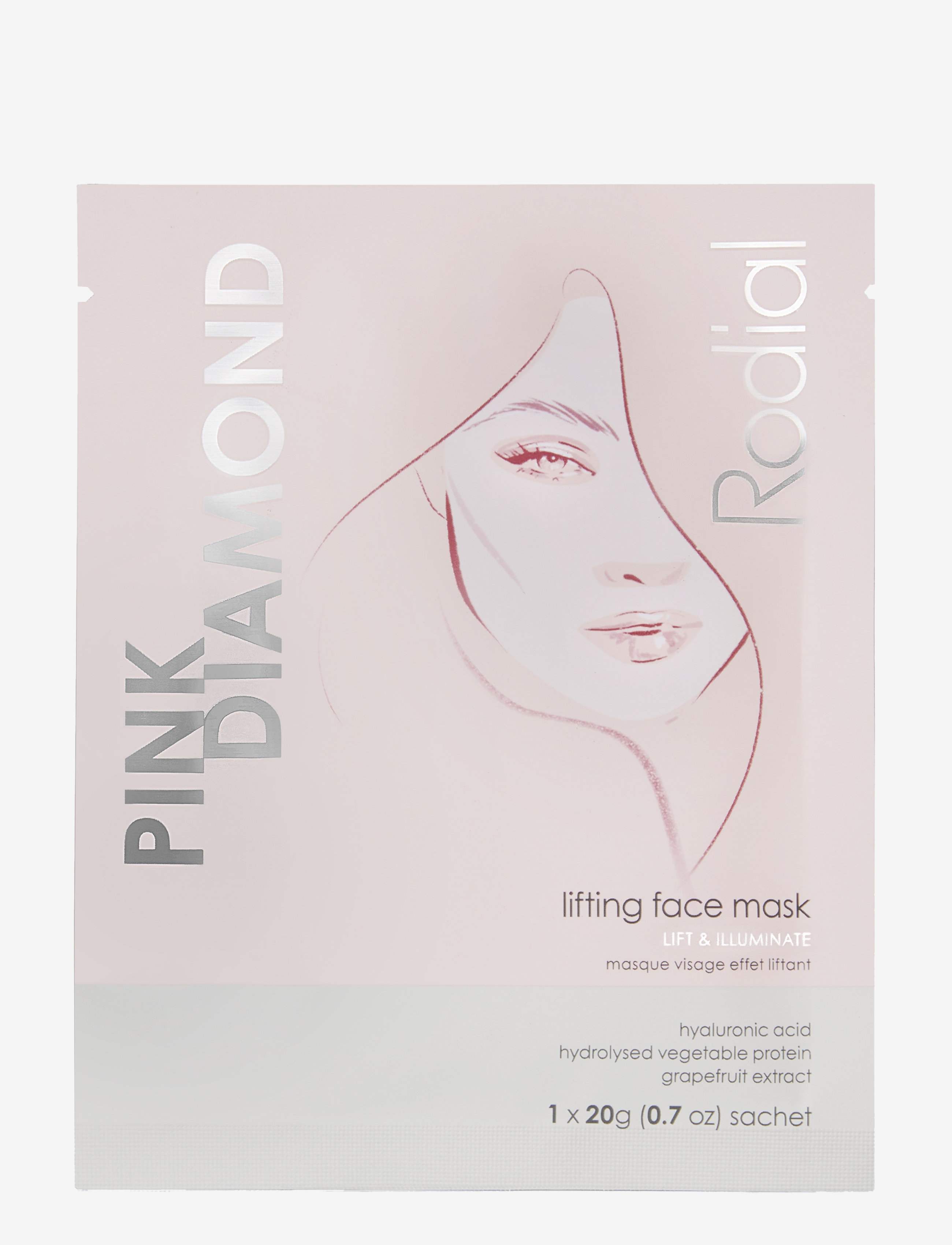 Rodial - Rodial Pink Diamond Lifting Mask (single) - clear - 1