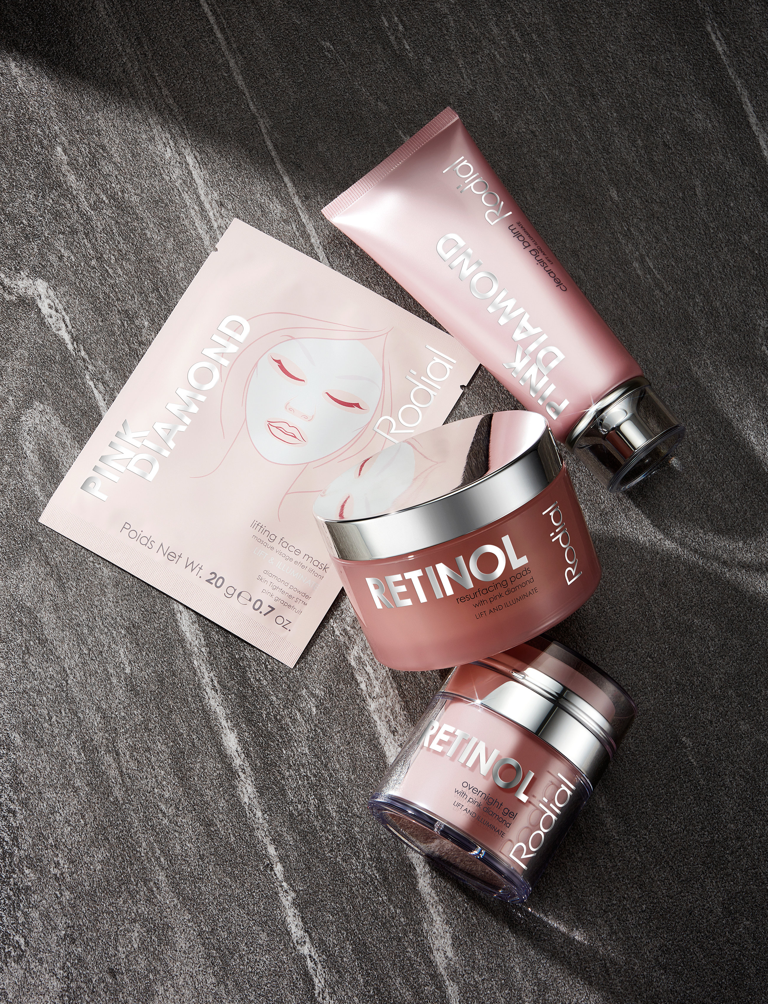 Rodial - Rodial Pink Diamond Lifting Mask (single) - clear - 2
