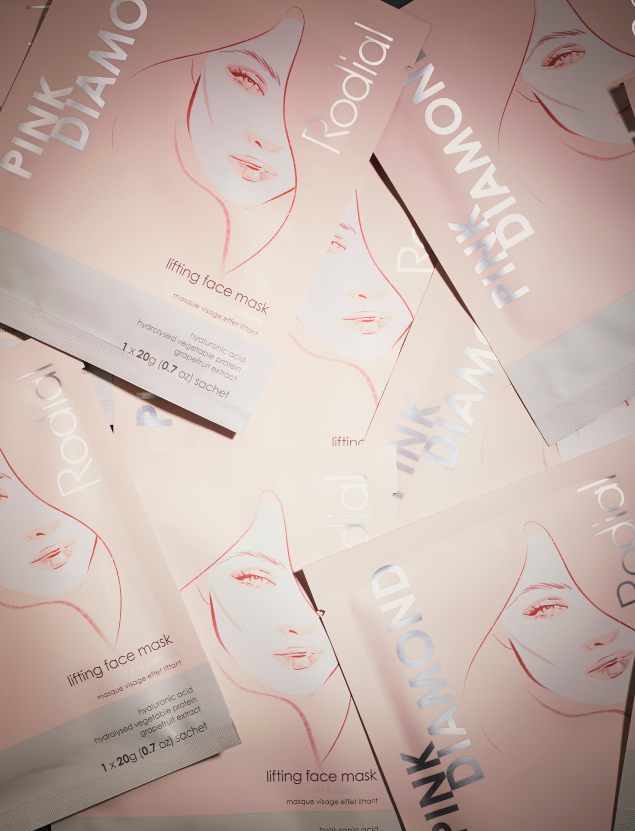 Rodial - Rodial Pink Diamond Lifting Mask (single) - clear - 3
