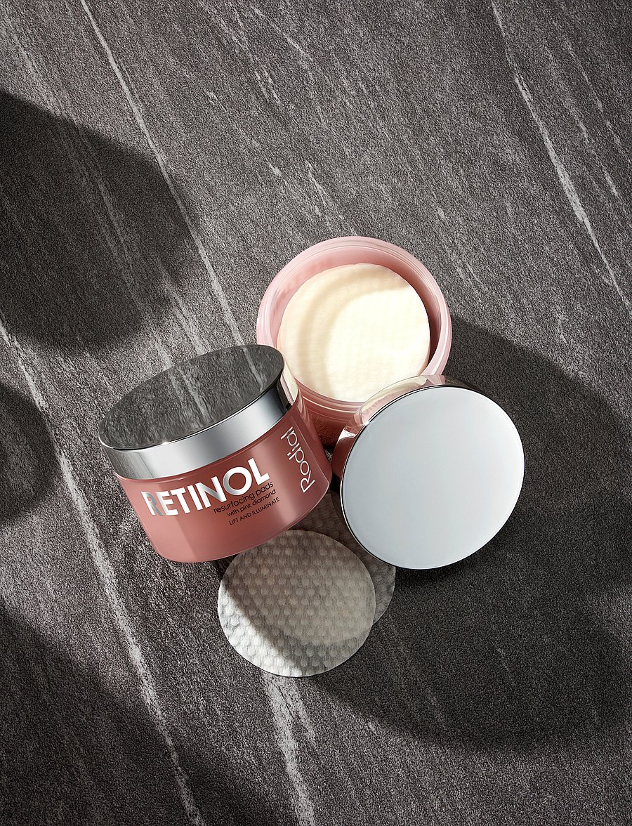 Rodial - Rodial Pink Diamond Retinol Resurfacing Pads - toner pads - clear - 0