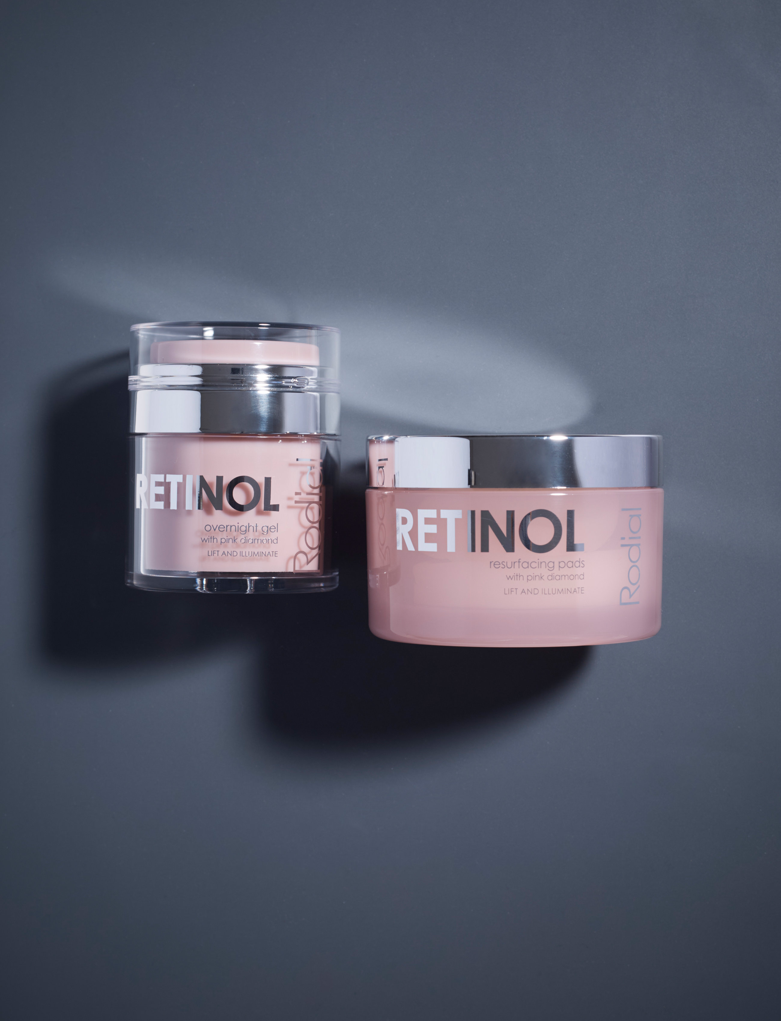 Rodial - Rodial Pink Diamond Retinol Resurfacing Pads - toner pads - clear - 4