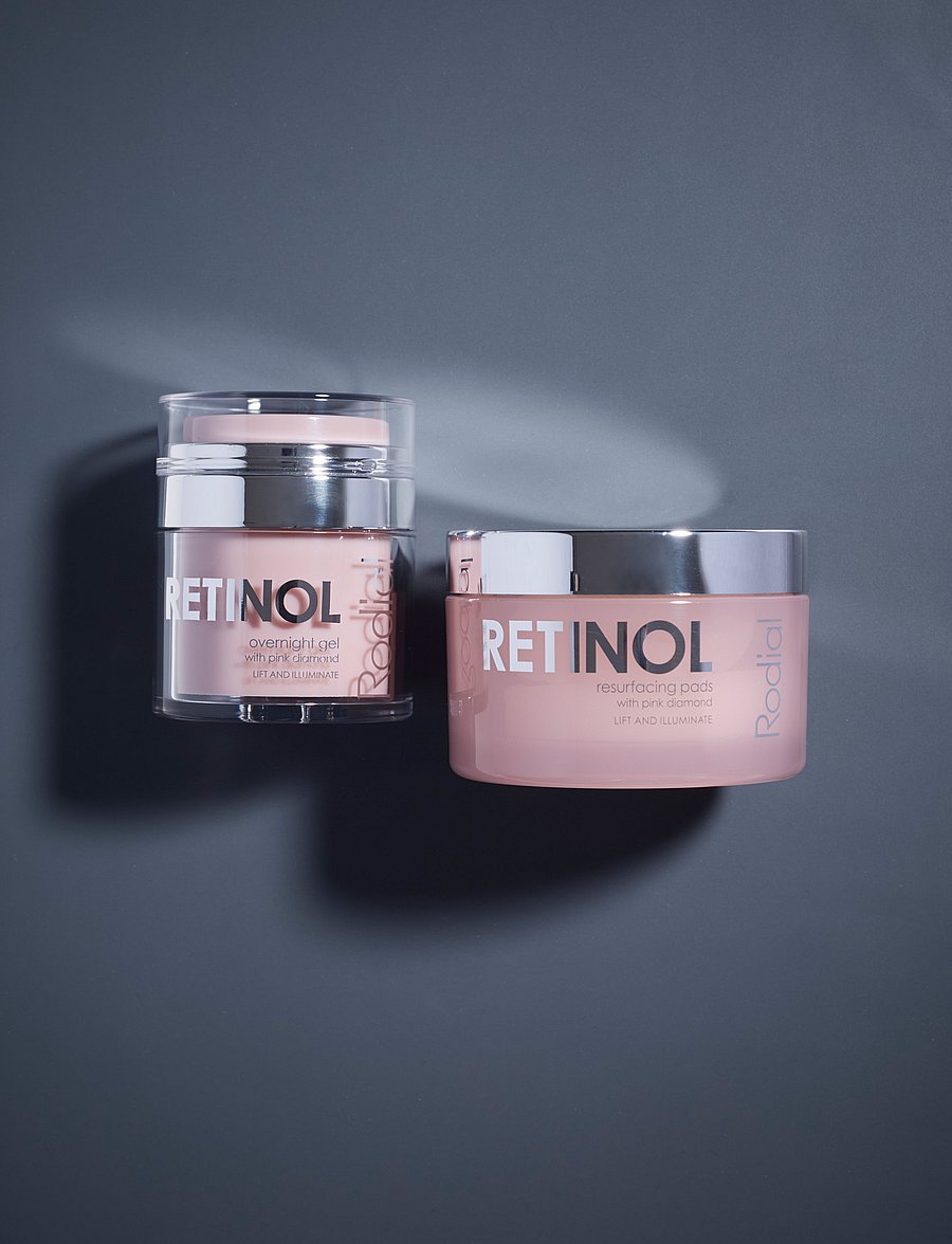 Rodial - Rodial Pink Diamond Retinol Resurfacing Pads - toner pads - clear - 4