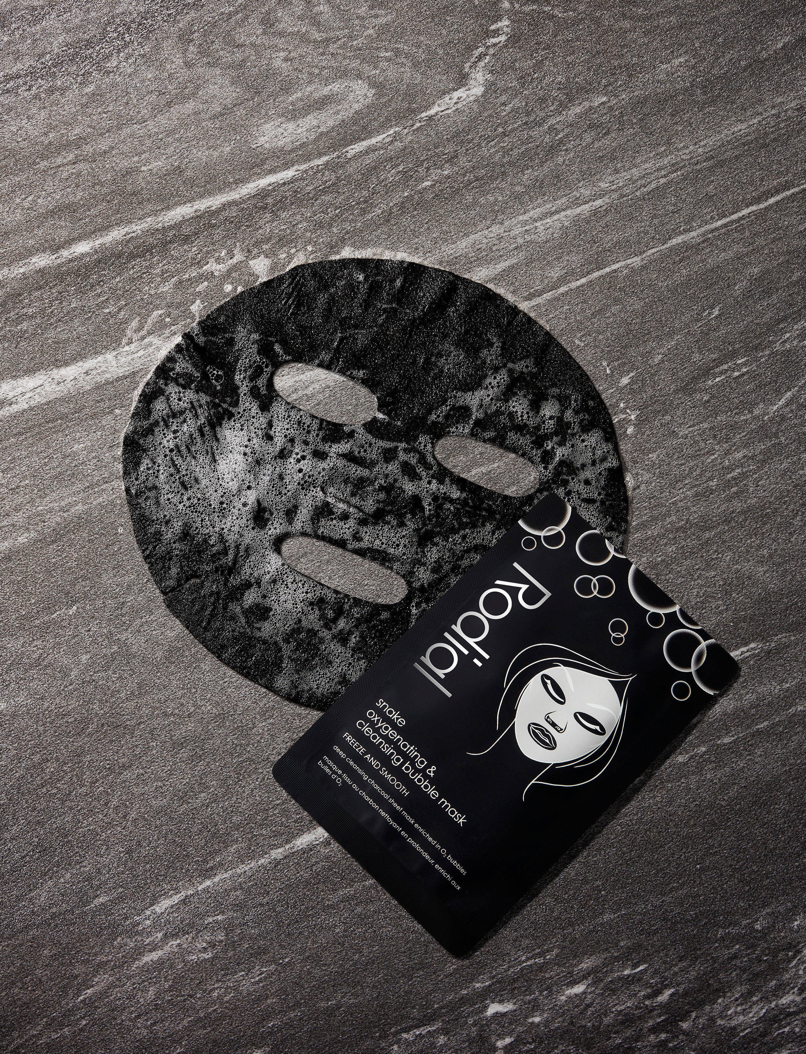 Rodial - Rodial Snake Oxygenating & Cleansing Bubble Sheet Masks x4 - clear - 4