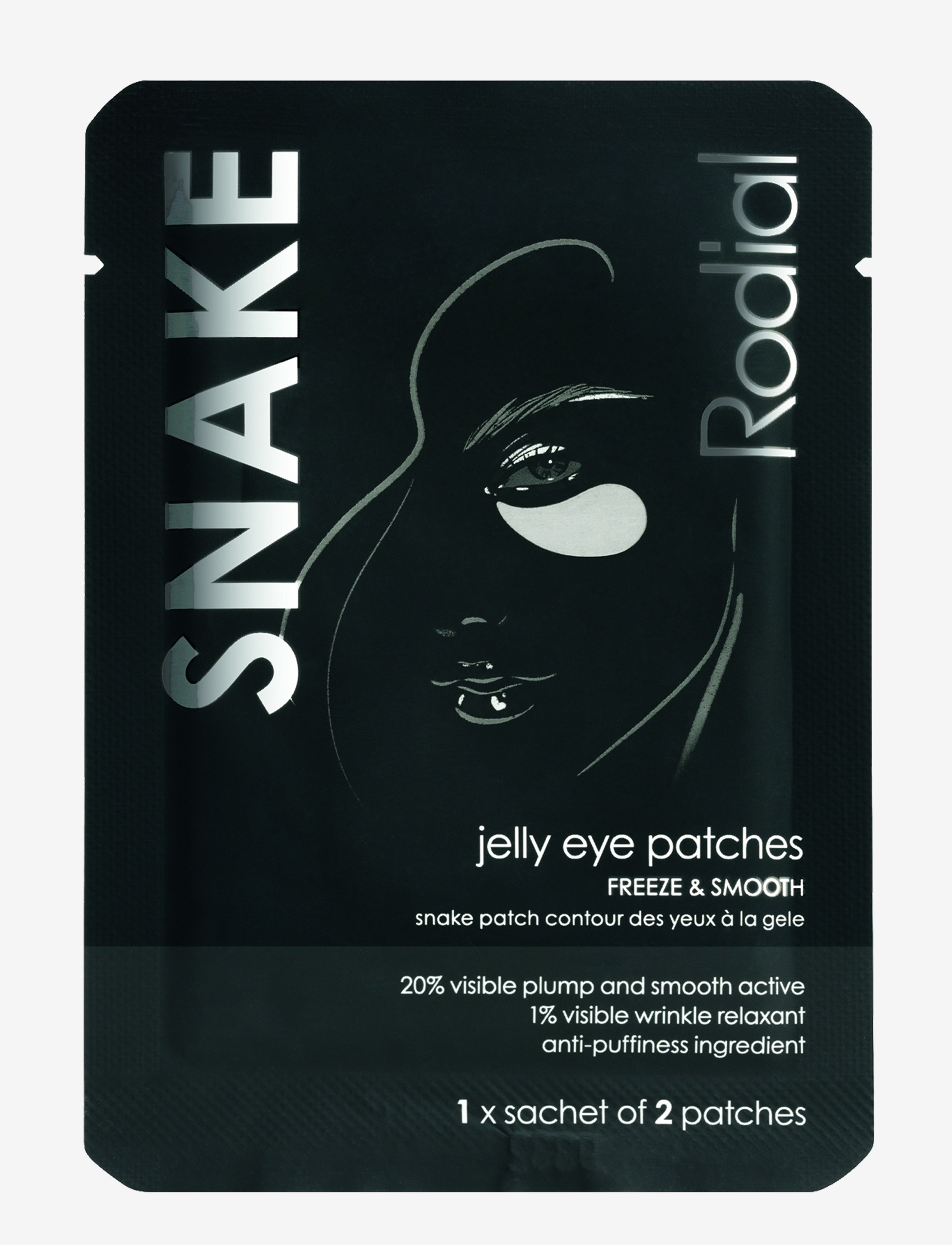 Rodial - Rodial Snake Jelly Eye Patches x1 - clear - 1