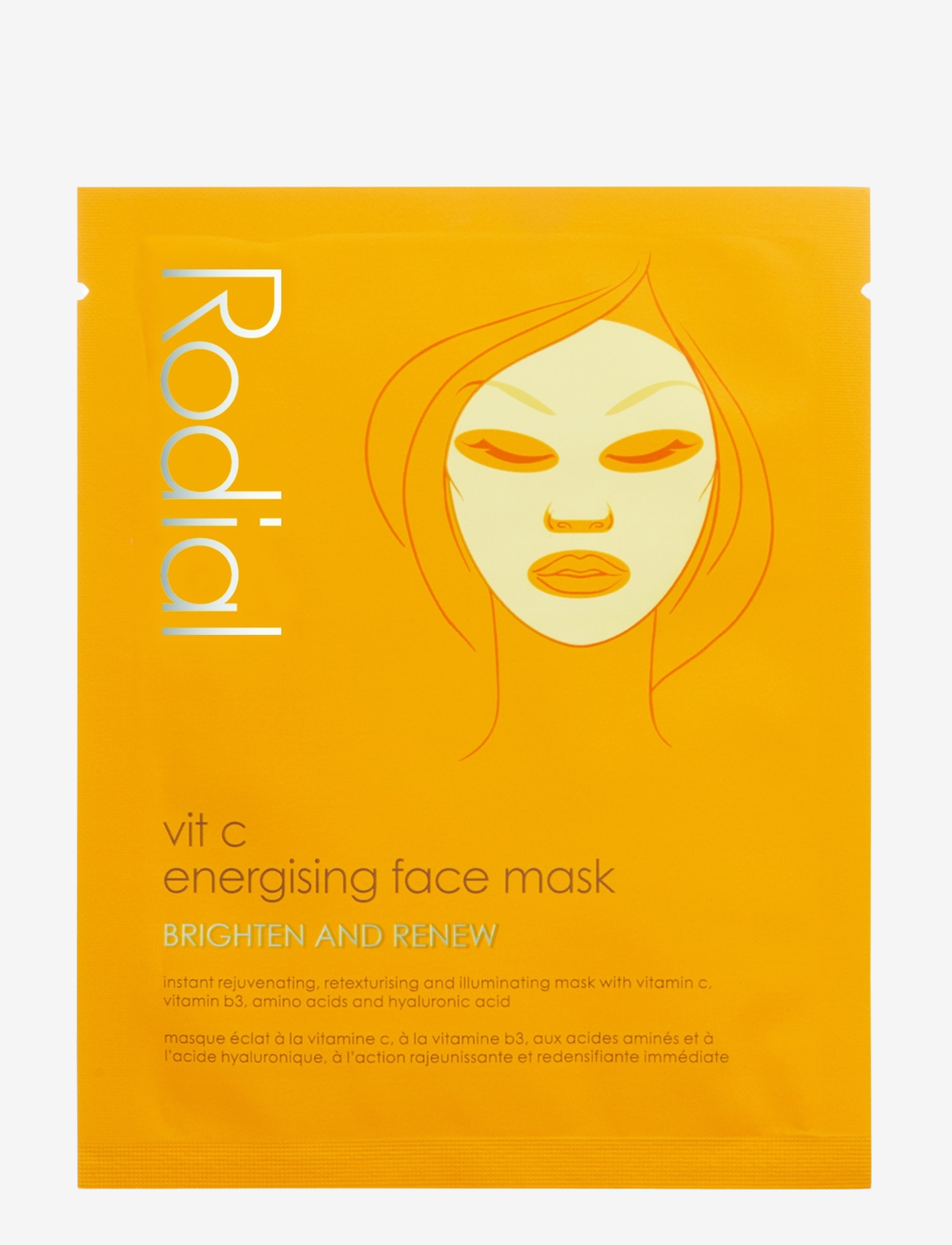 Rodial Rodial Vit C Energising Sheet Mask x1 - Hudvård - CLEAR / undefined