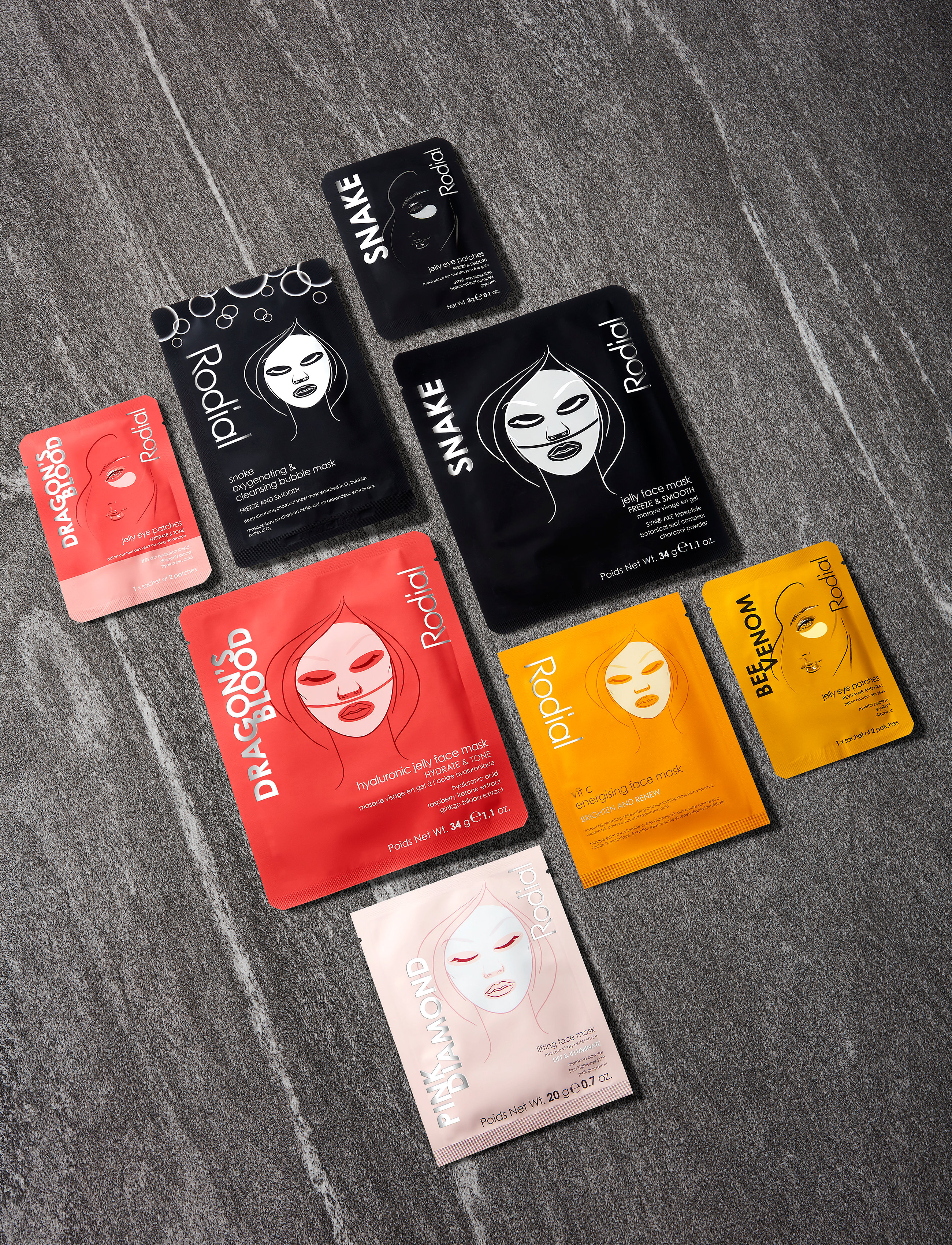 Rodial - Rodial Vit C Energising Sheet Mask x1 - hudpleje - clear - 3