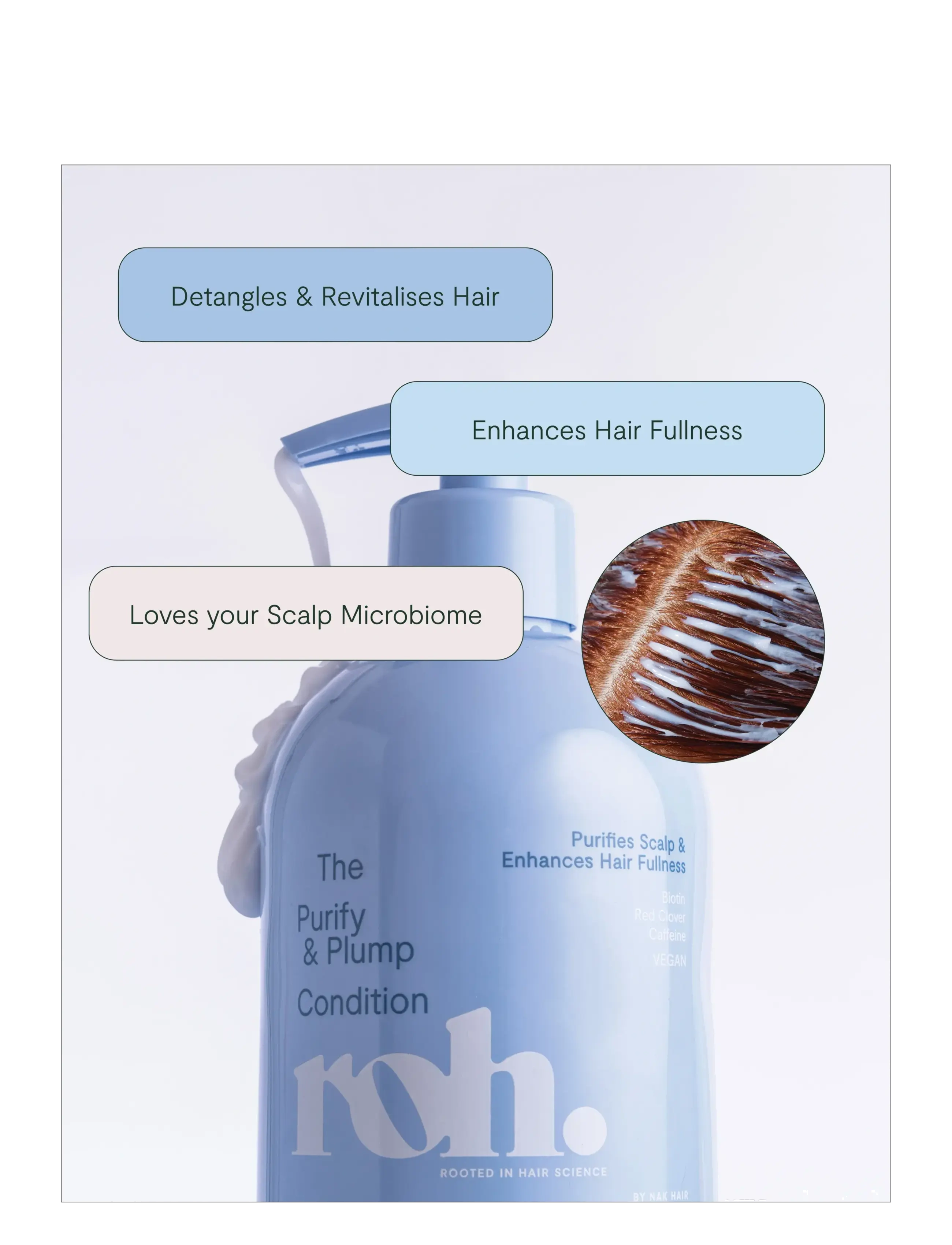 ROH - Purify & Plump Condition 350ml - lägsta priserna - no color - 2