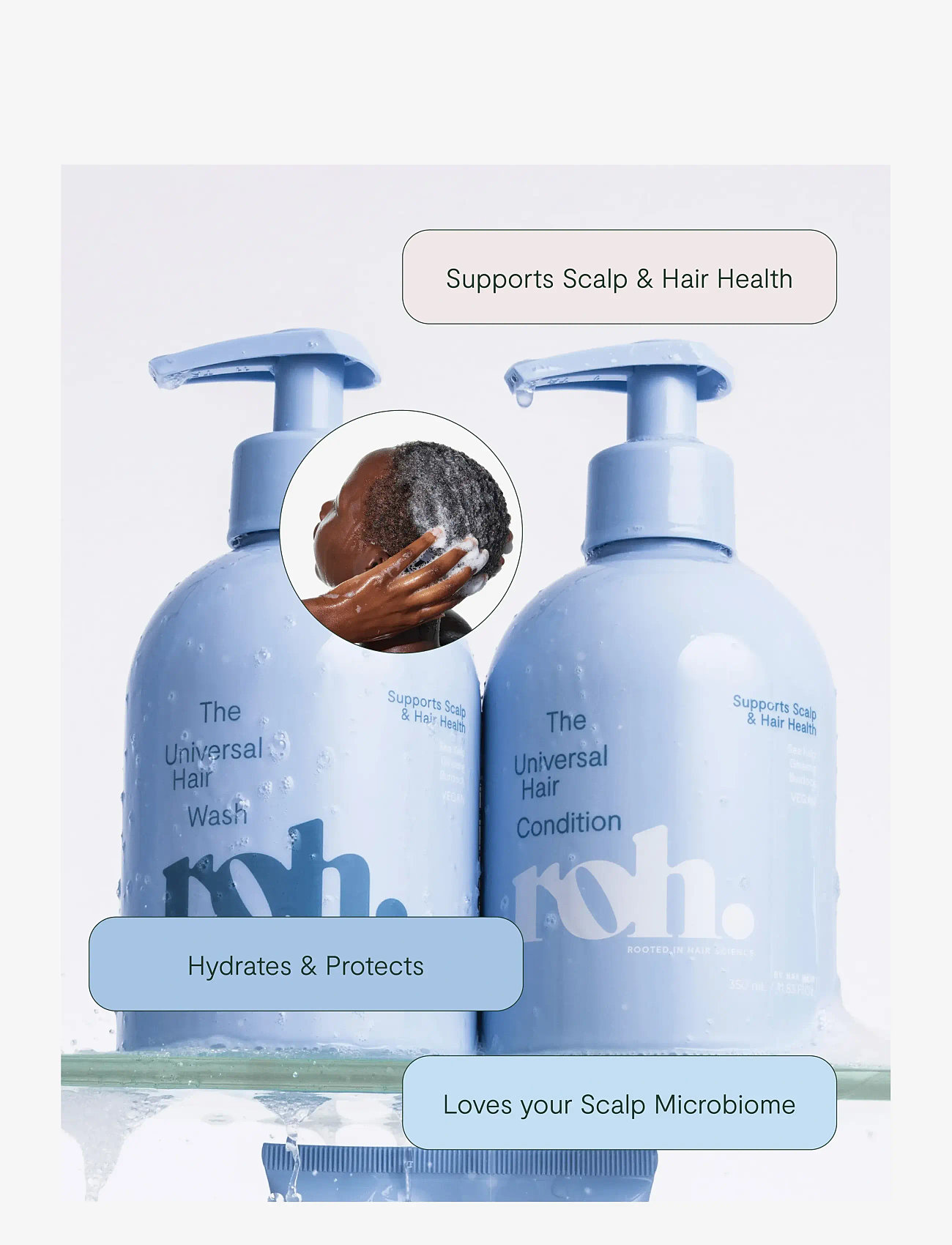 ROH - Universal Hair Condition 350ml - laveste priser - no color - 2