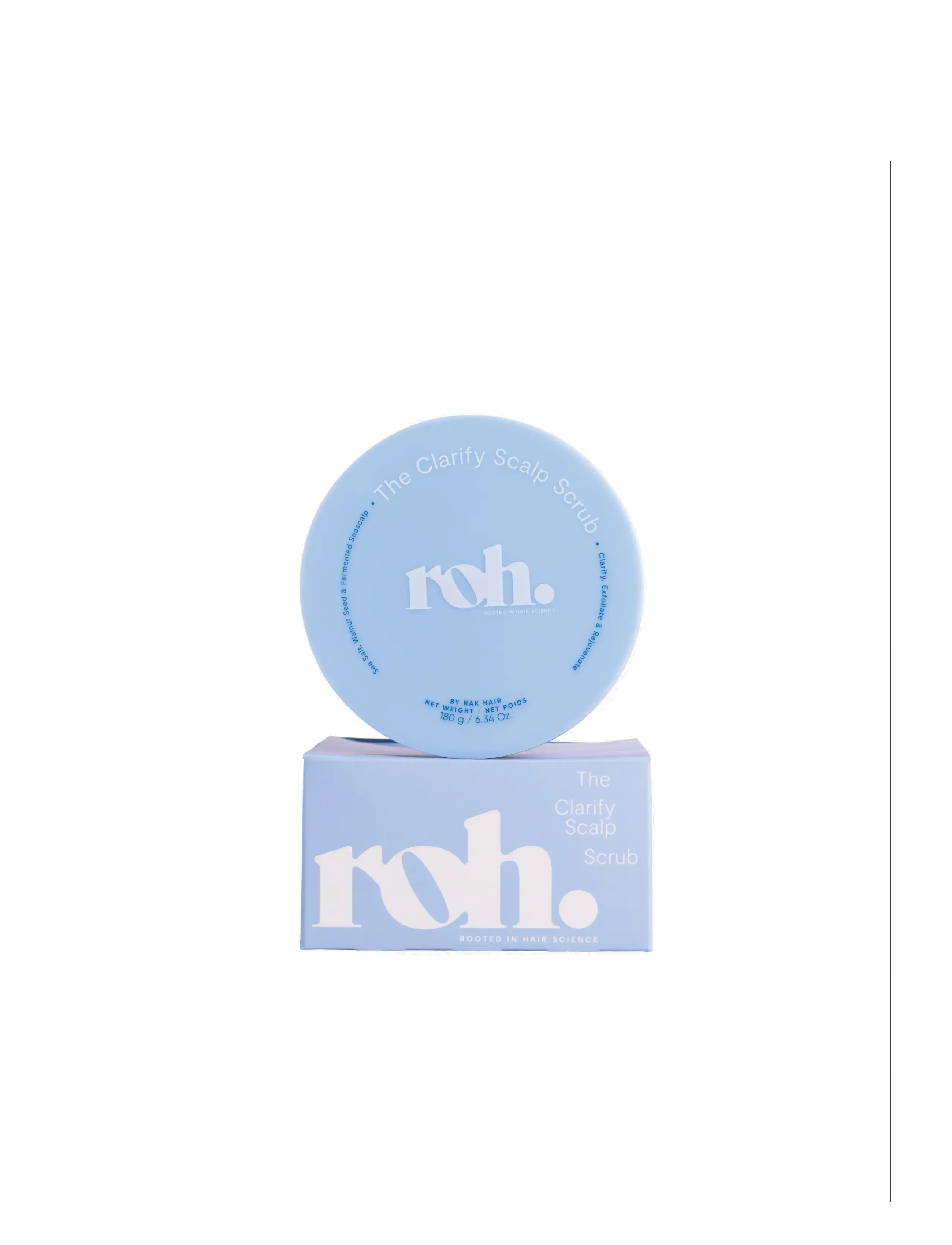 ROH Clarify Scalp Scrub 180G, 180 G, Nude, Care > Scalp Care, Dame