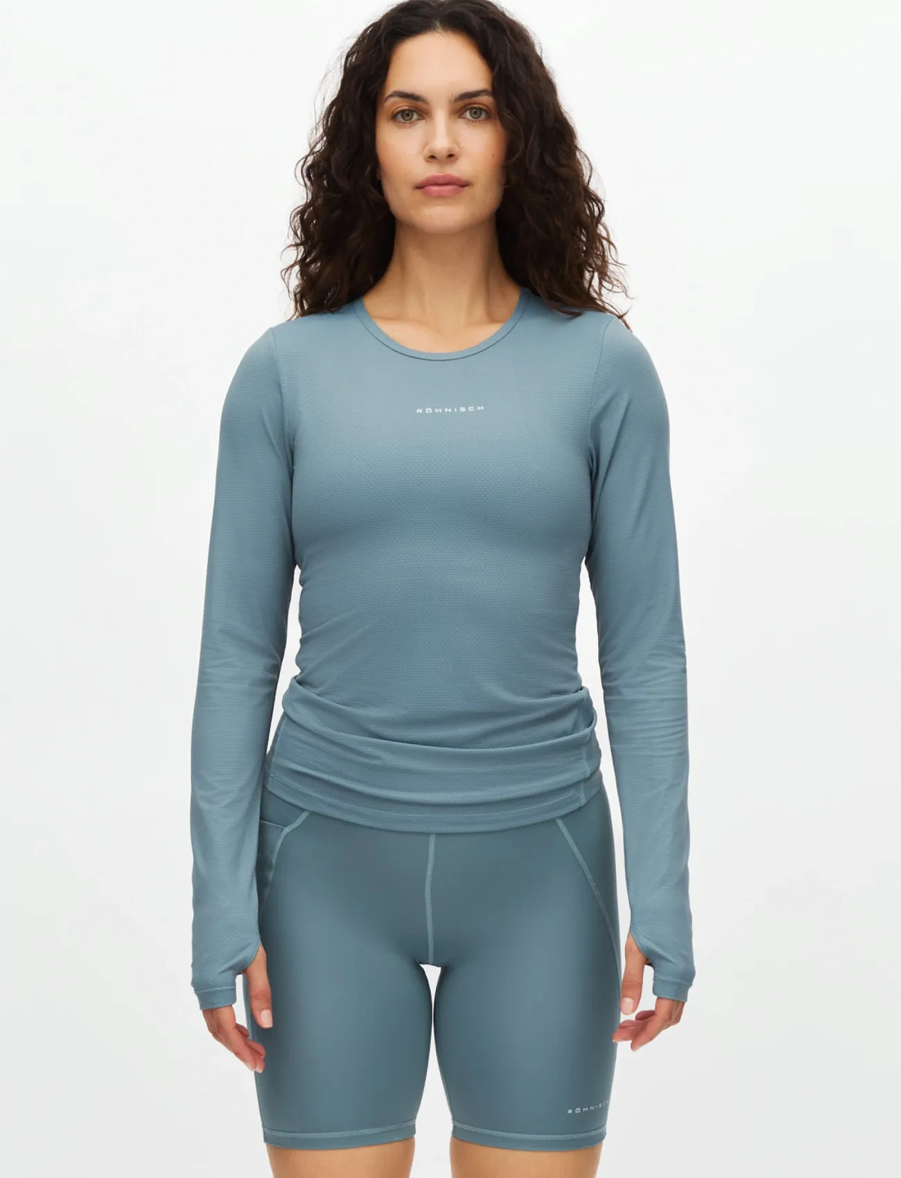 Röhnisch Jacquard Ls Top - Burgundy - XS 2