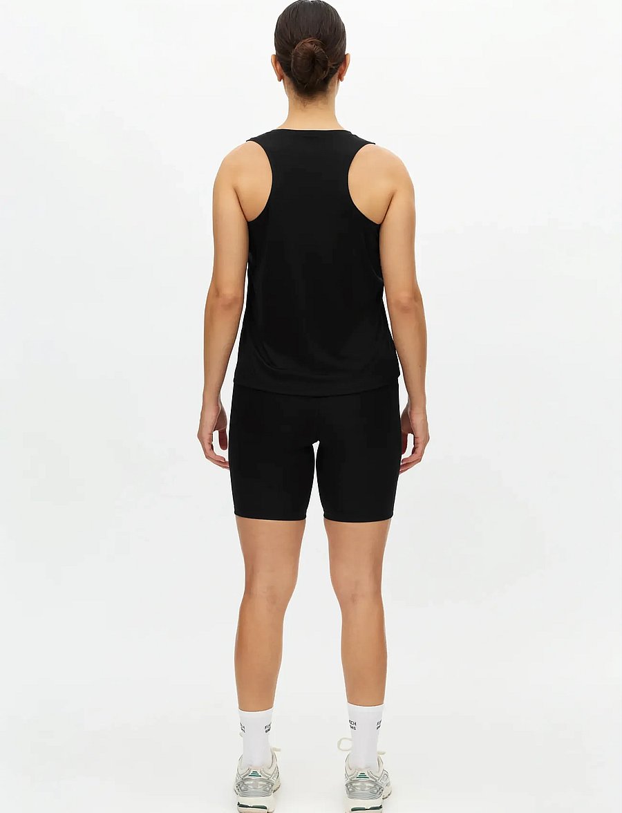 Röhnisch - Team Logo Tank Top - Õlapaeltega pluusid - black - 4