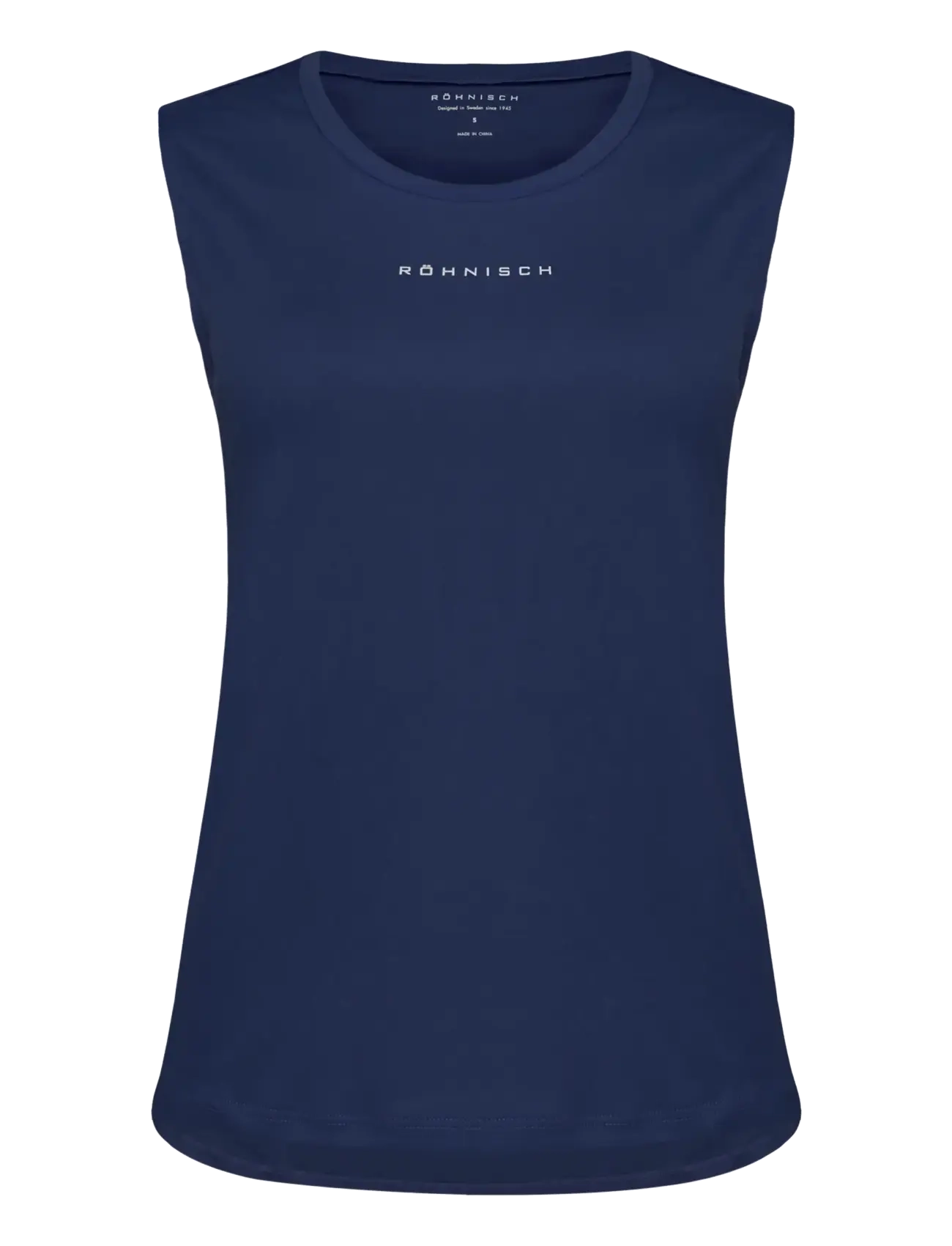 RÖHNISCH Team Logo Tank Oberteil Navy - M - Damen