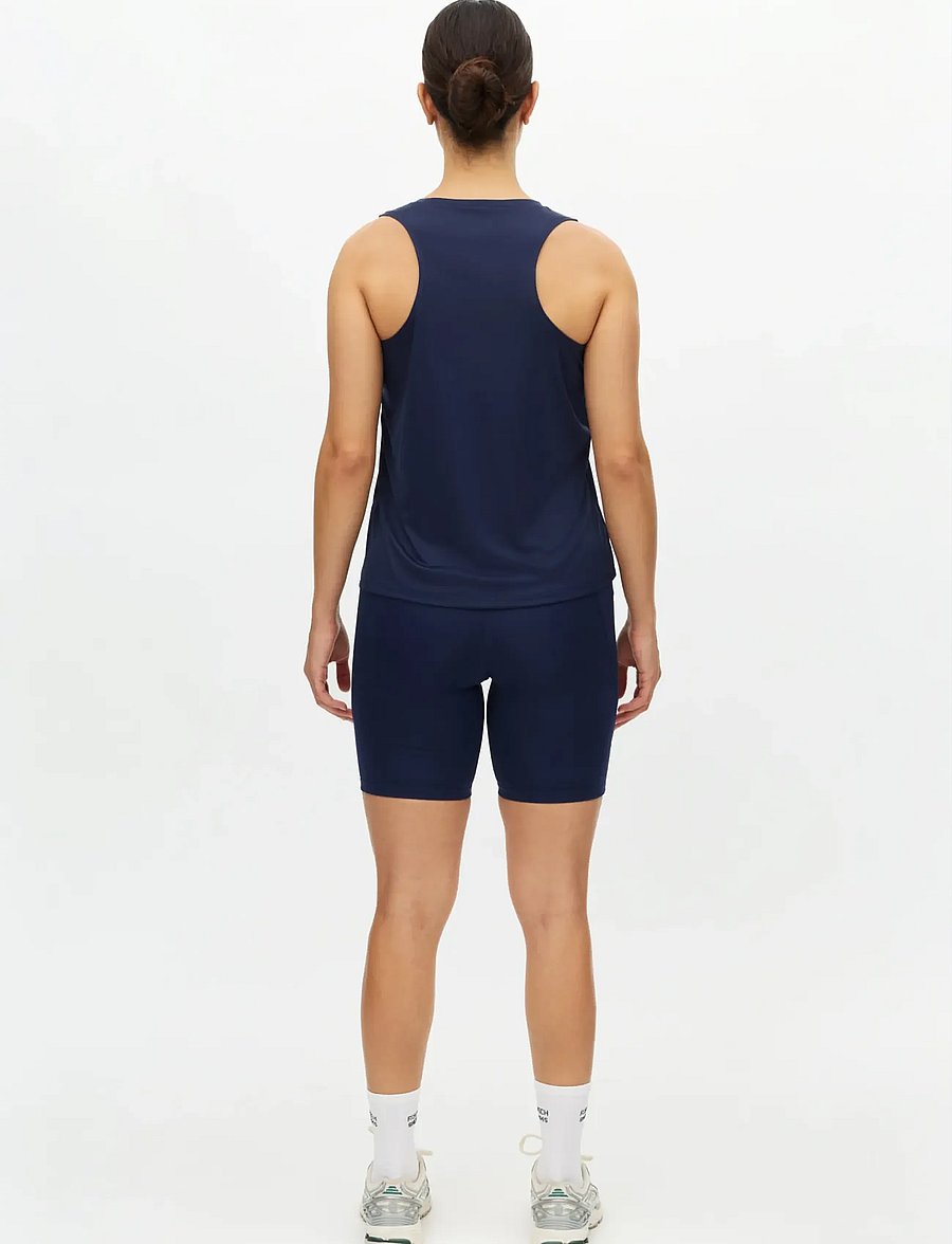 Röhnisch - Team Logo Tank Top - Õlapaeltega pluusid - indigo - 3