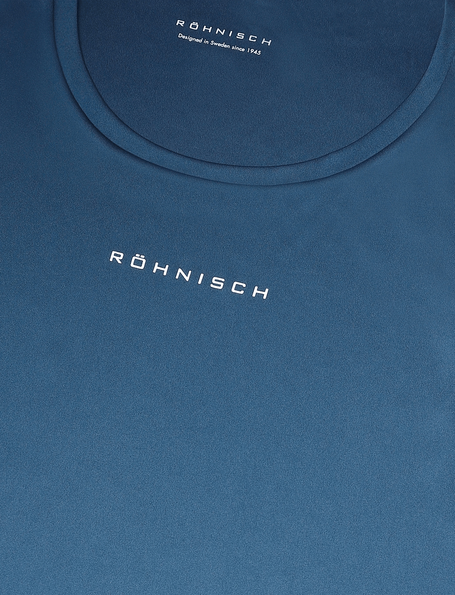 Röhnisch - Team Logo Tank Top - Õlapaeltega pluusid - legion blue - 2