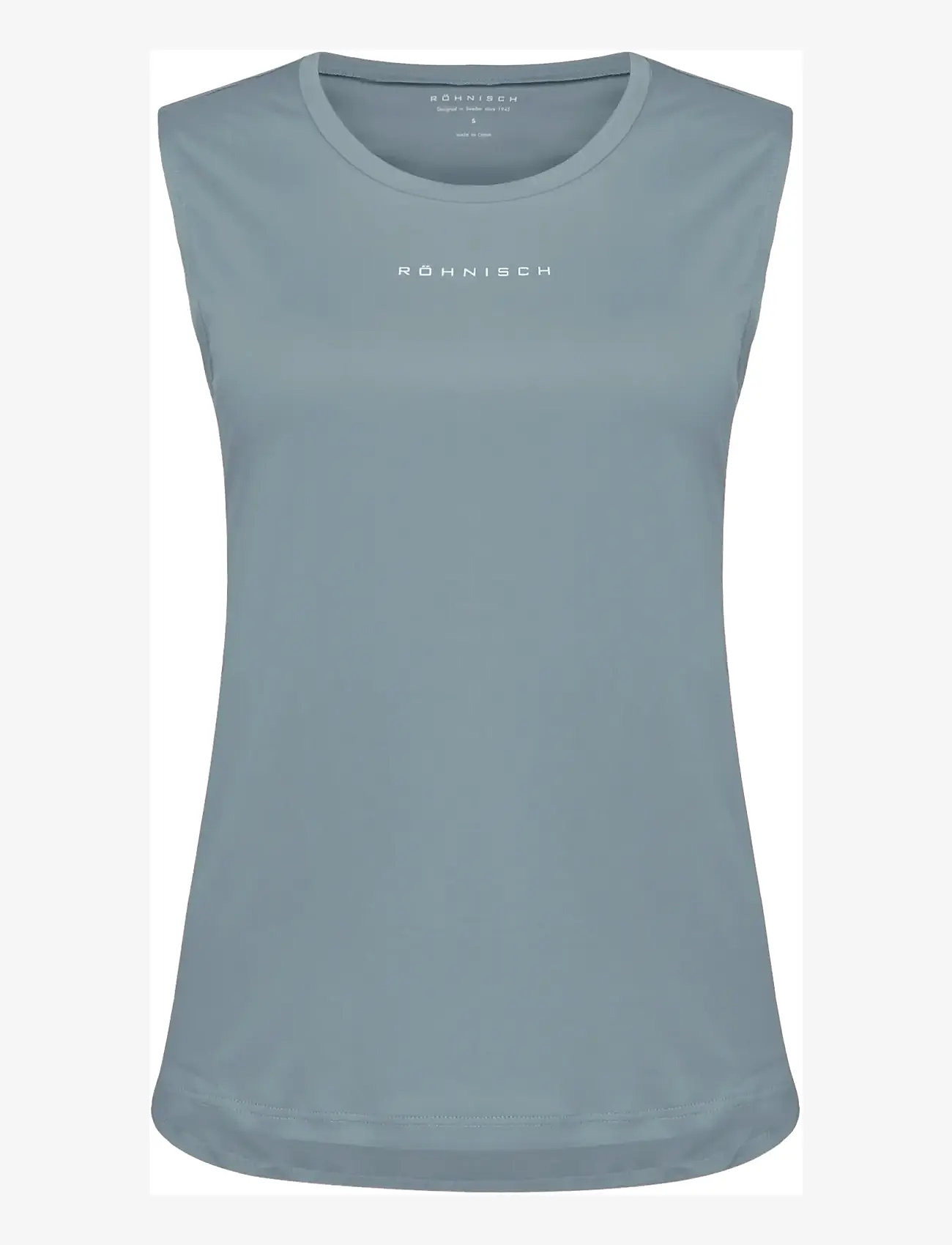 Röhnisch - Team Logo Tank Top - linnen - stormy sea - 1