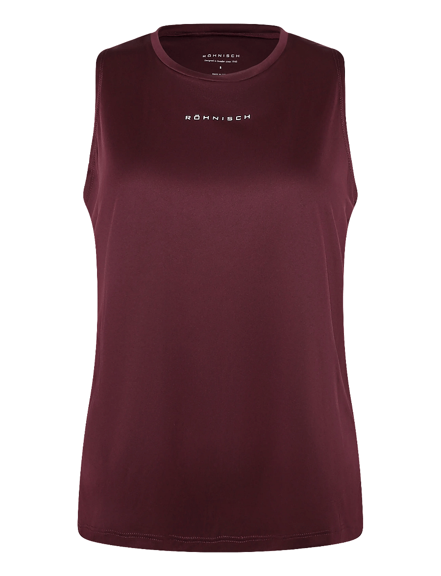 Röhnisch - Team Logo Tank Top - Õlapaeltega pluusid - winetasting - 0