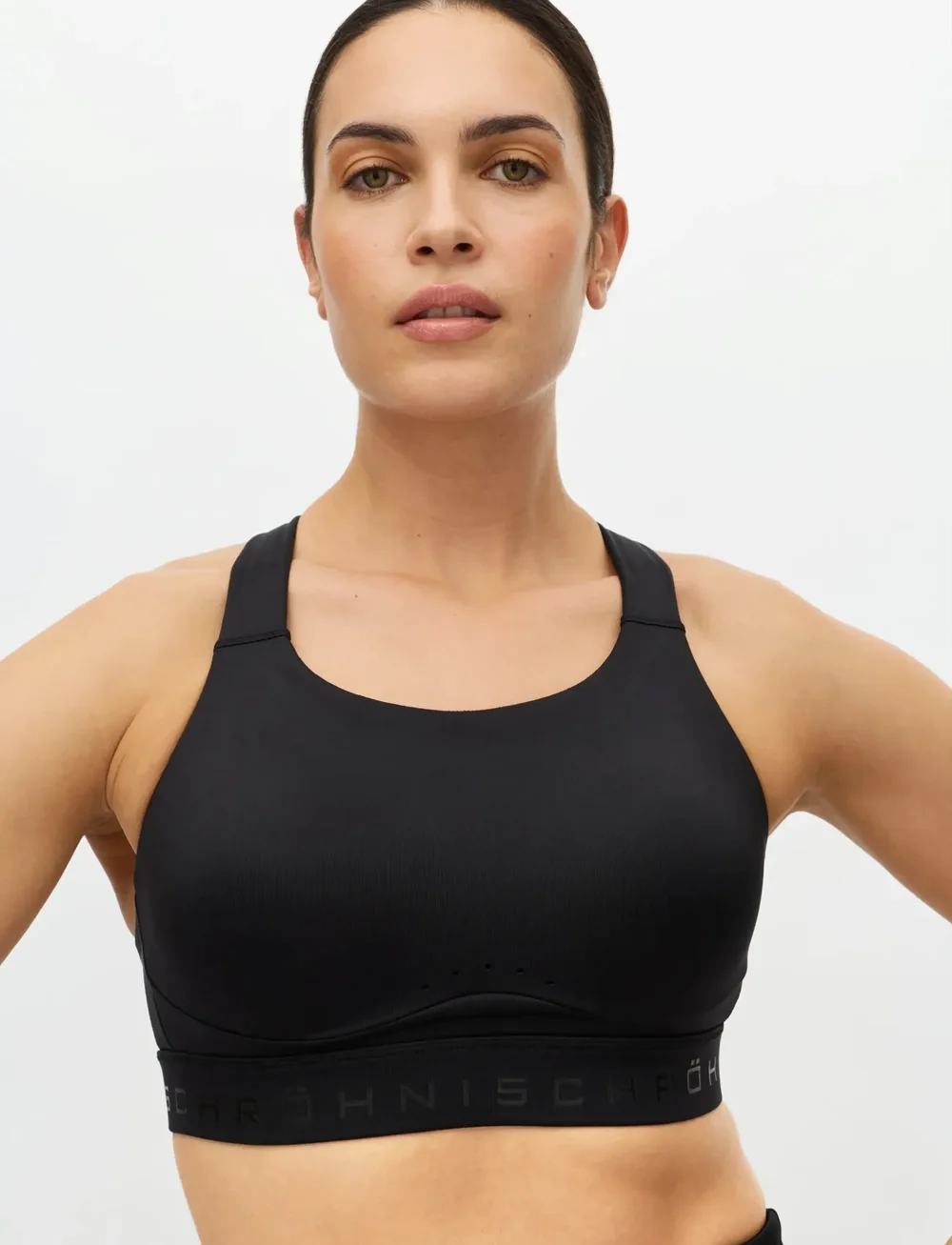 Röhnisch - Firm High Support Sportsbra - høj støtte - black - 2