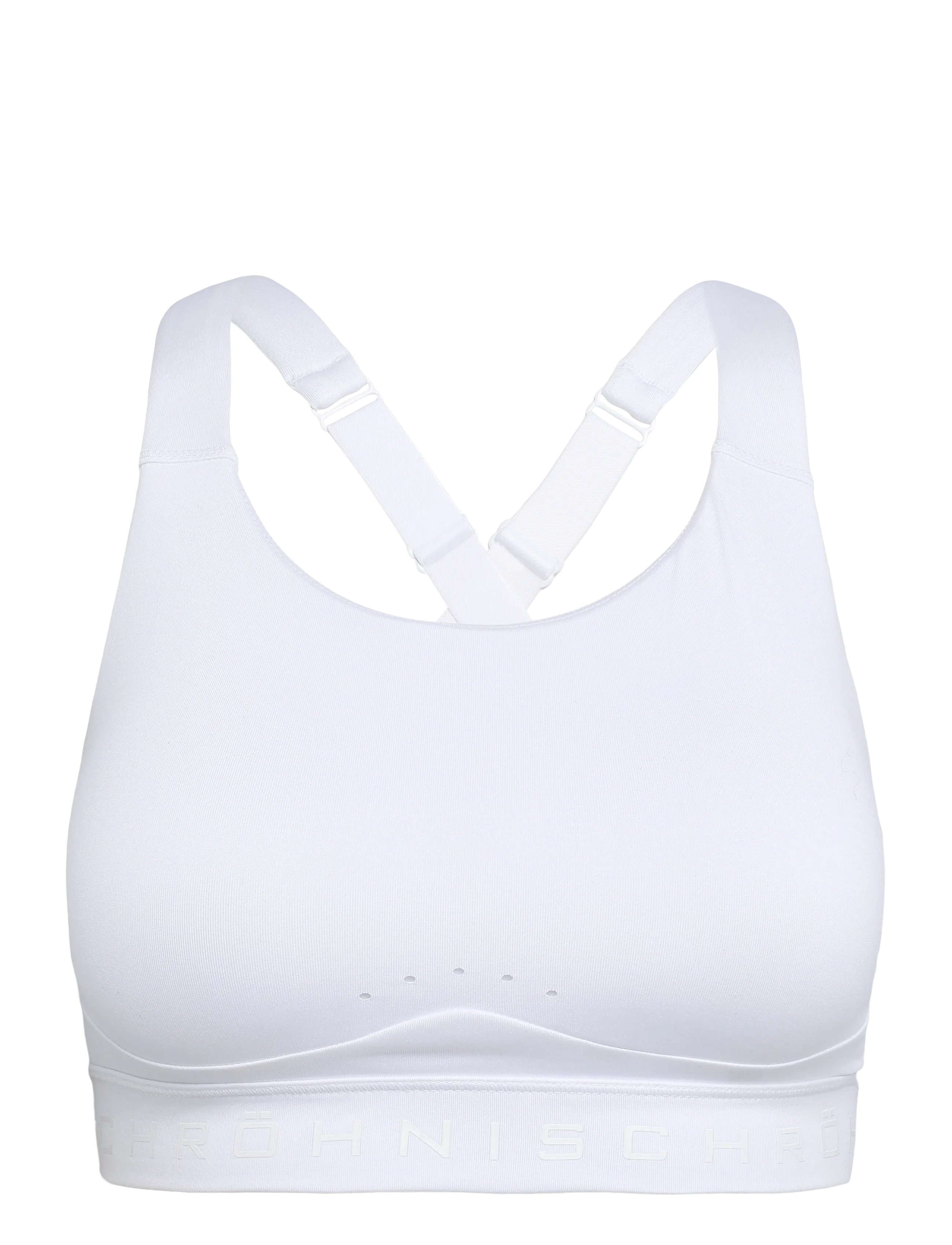 Röhnisch Firm High Support Sportsbra, XXL, White, Sport Clothing > Sport Bras - All, Dame