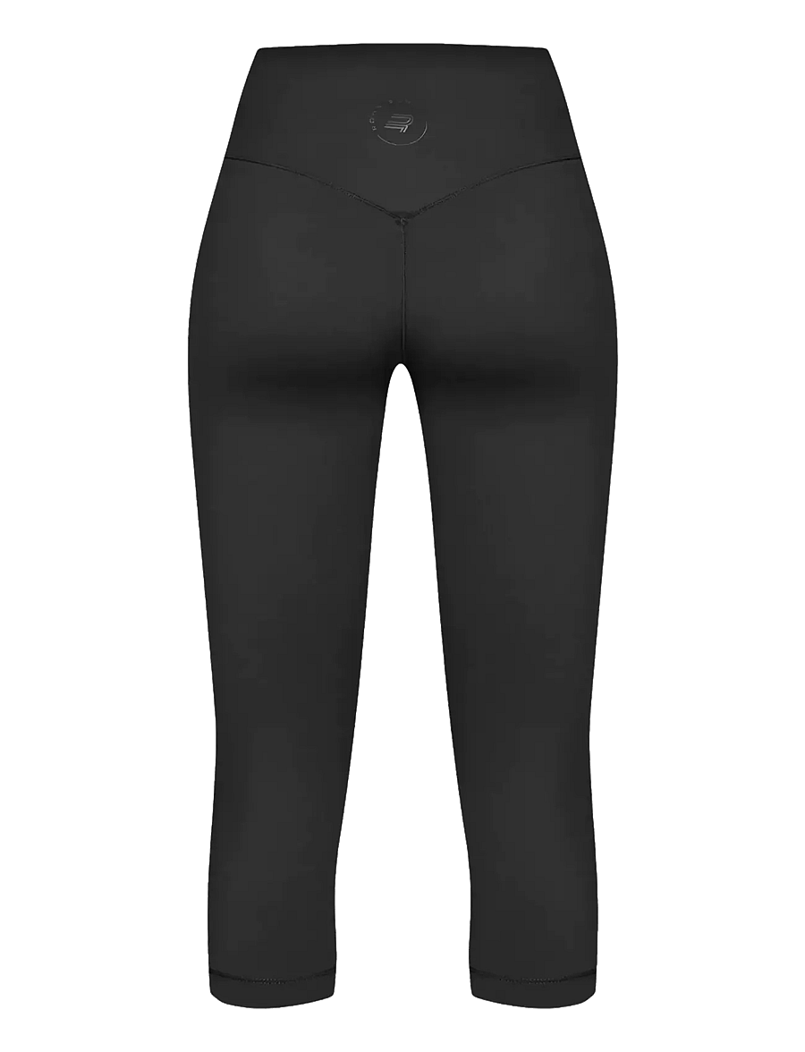 Röhnisch - Legacy High Waist Capri Tights - 3/4 længde - black - 1