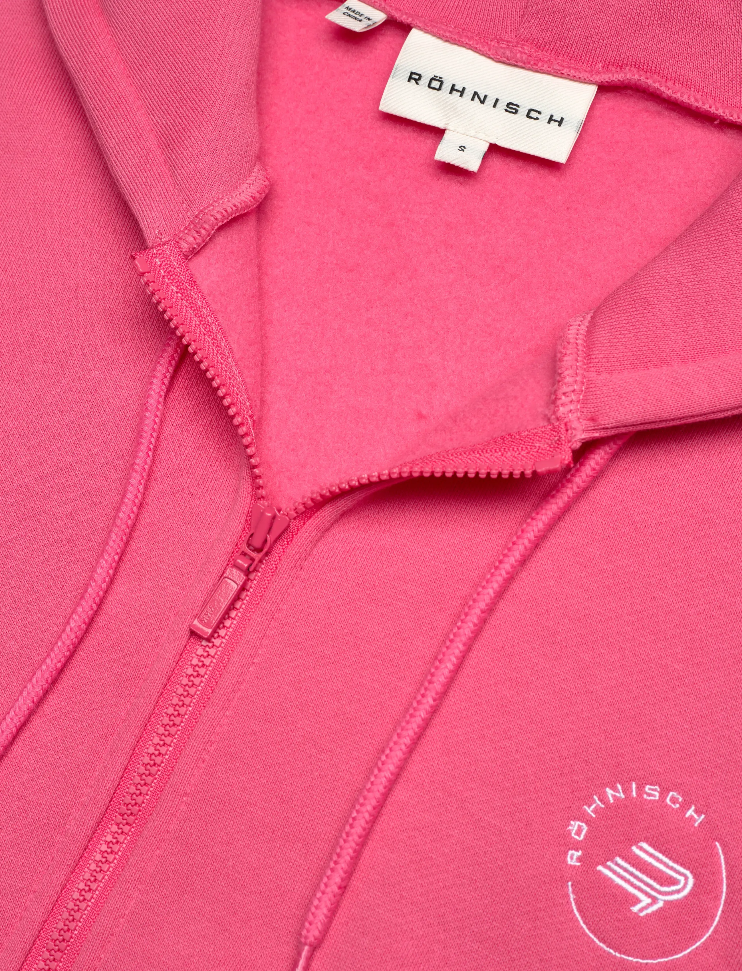 Röhnisch - Base Sweat Full Zip Hoodie - hoodies - fruit dove - 2