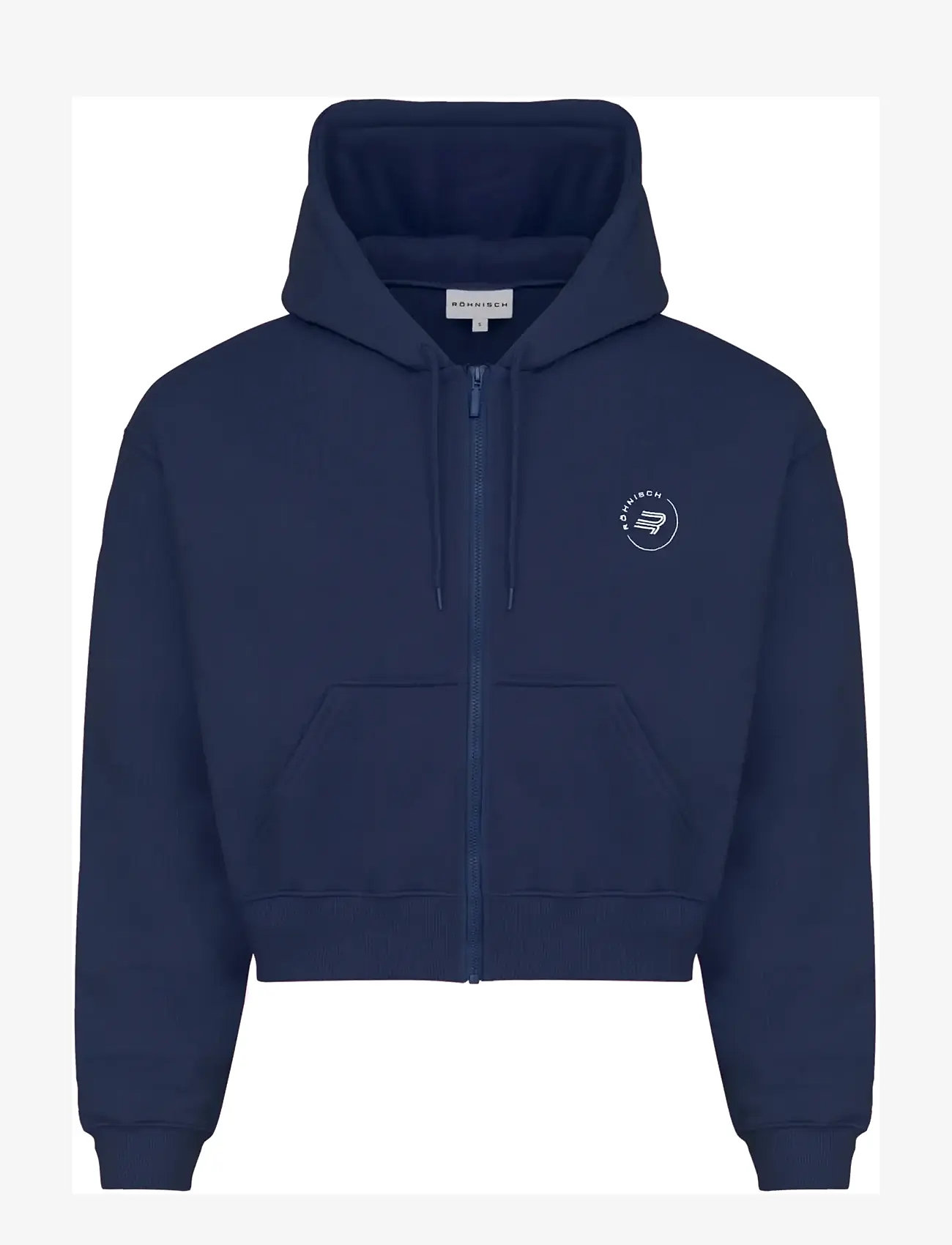 Röhnisch - Base Sweat Full Zip Hoodie - kapuzenpullover - indigo - 1