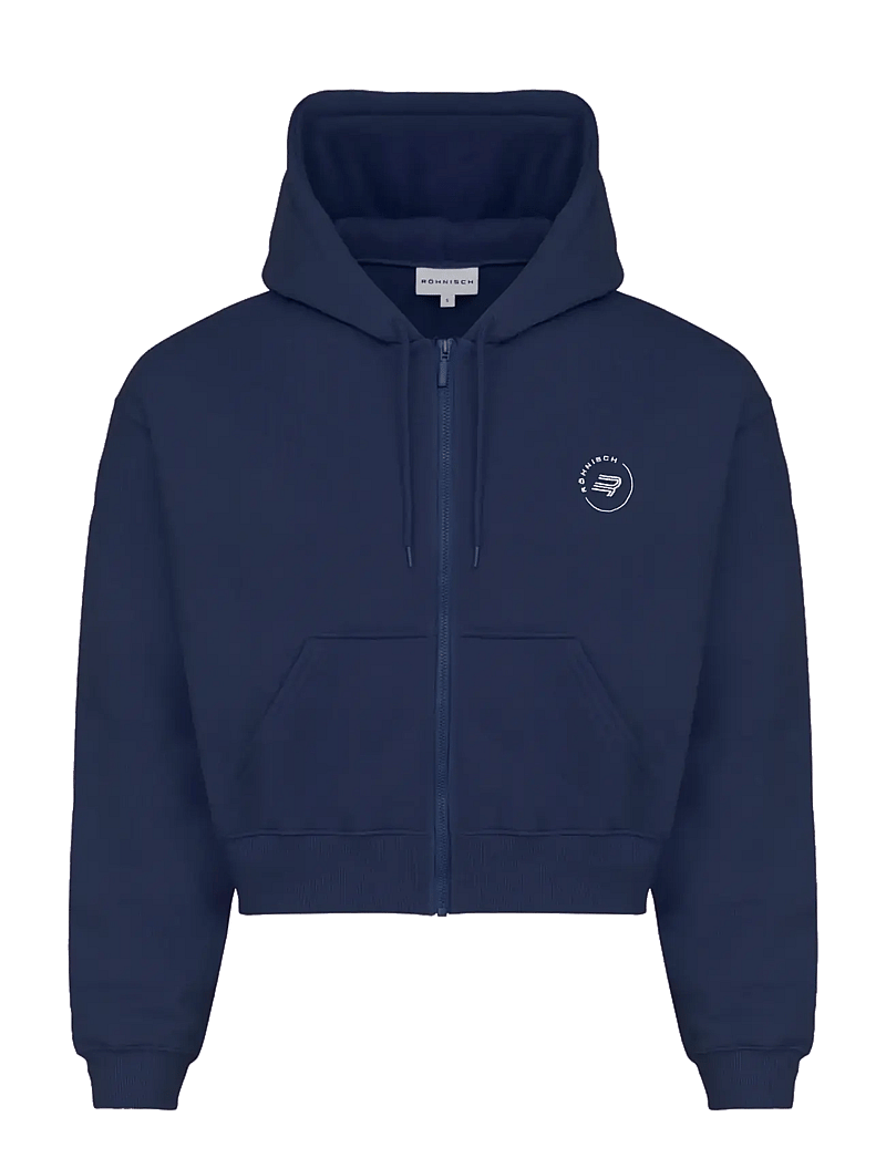 Röhnisch - Base Sweat Full Zip Hoodie - kapuzenpullover - indigo - 1