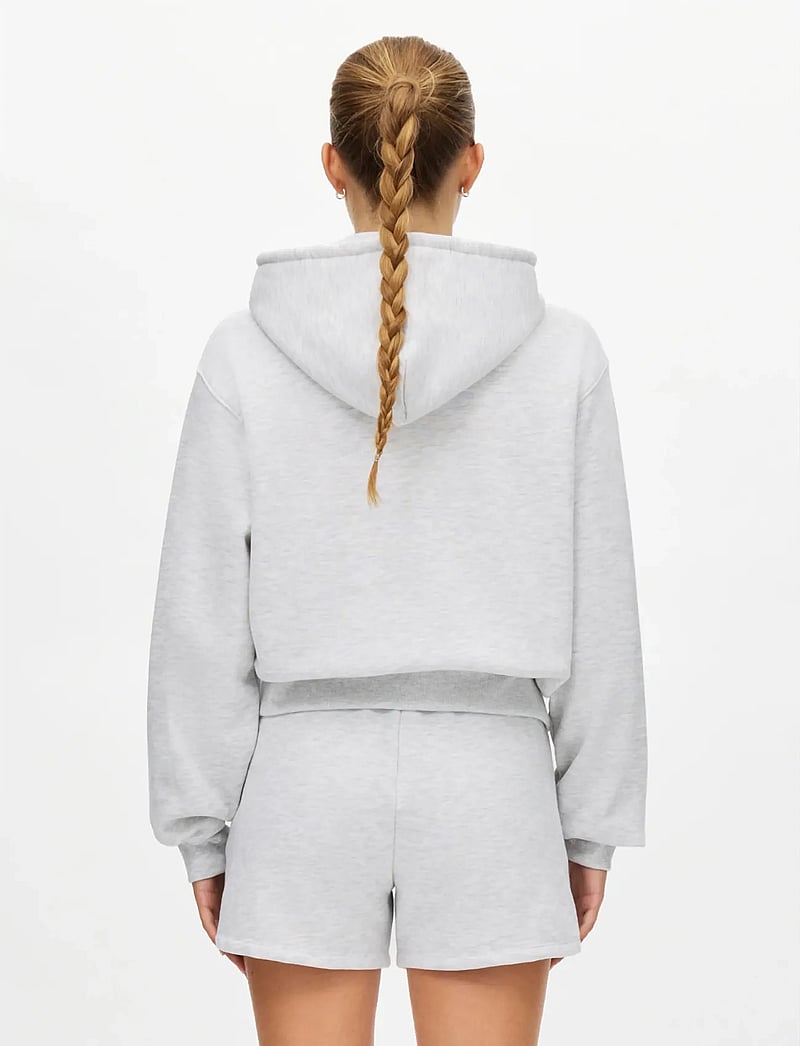 Röhnisch - Base Sweat Full Zip Hoodie - huvtröjor - light grey melange - 2