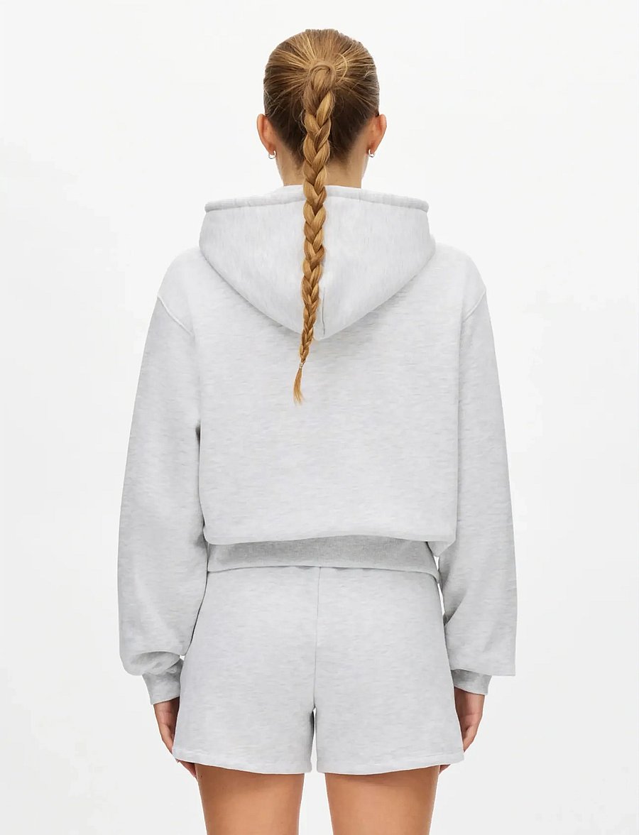 Röhnisch - Base Sweat Full Zip Hoodie - kapuzenpullover - light grey melange - 2