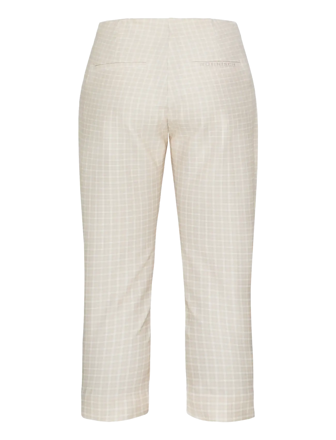 Röhnisch - Clubhouse capri - golf pants - minicheck cradle pink - 1