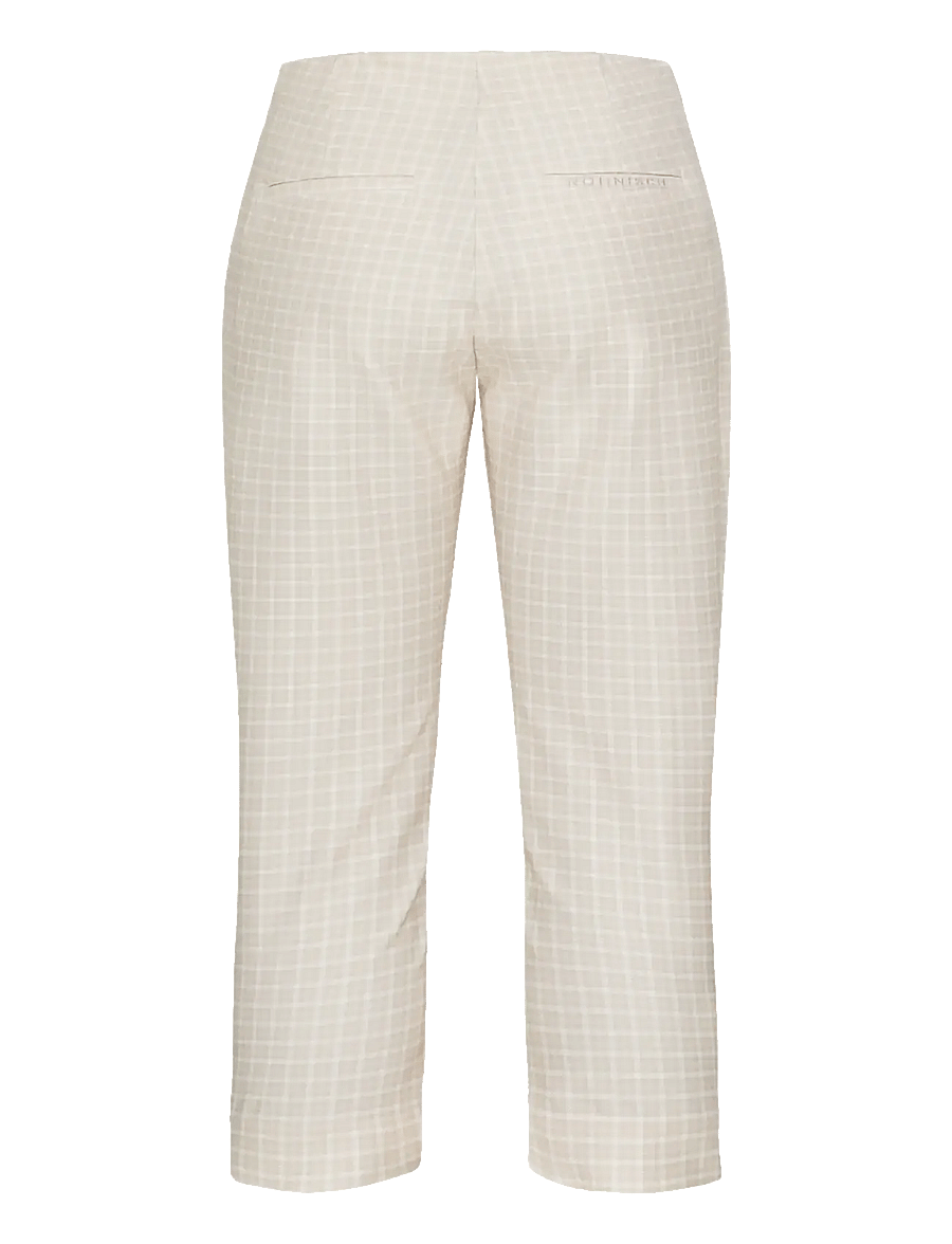 Röhnisch - Clubhouse capri - golfbyxor - minicheck cradle pink - 1