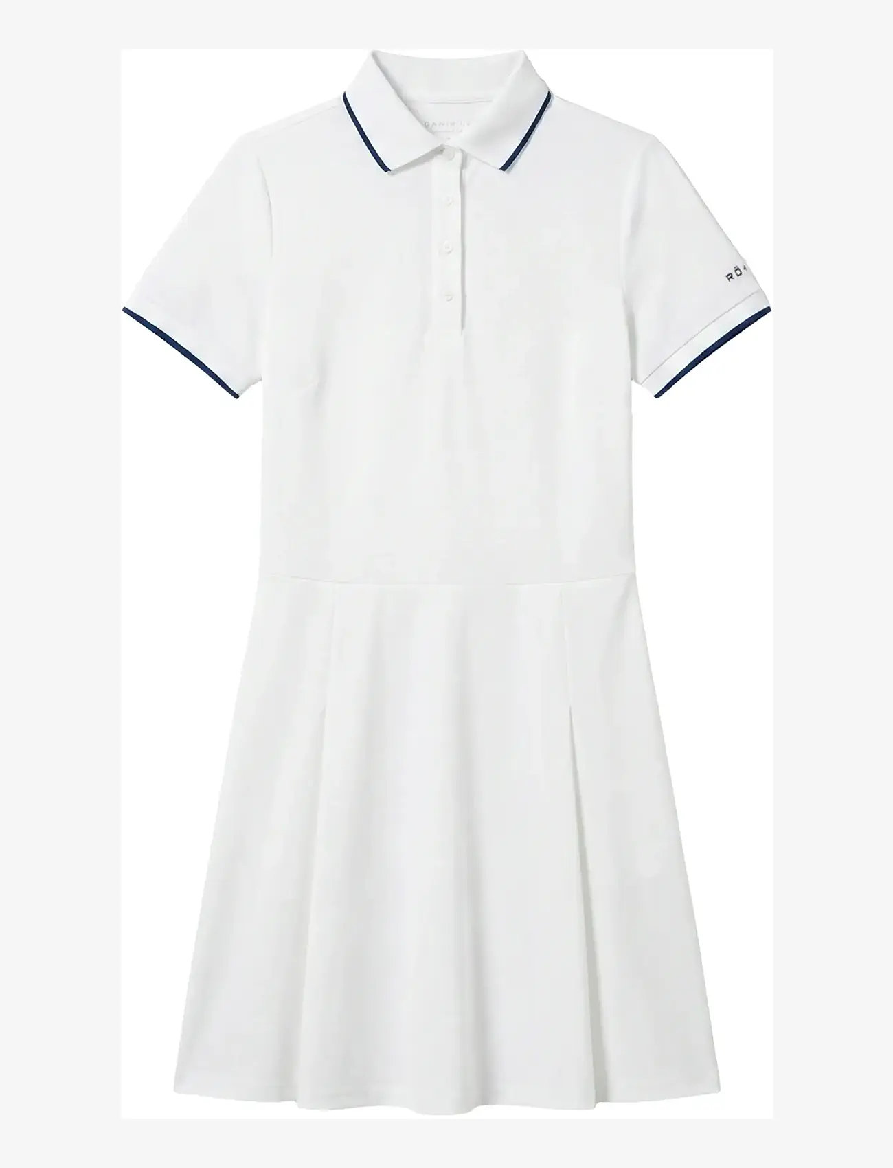 Röhnisch - Miriam dress - kjoler & nederdele - white/navy - 1