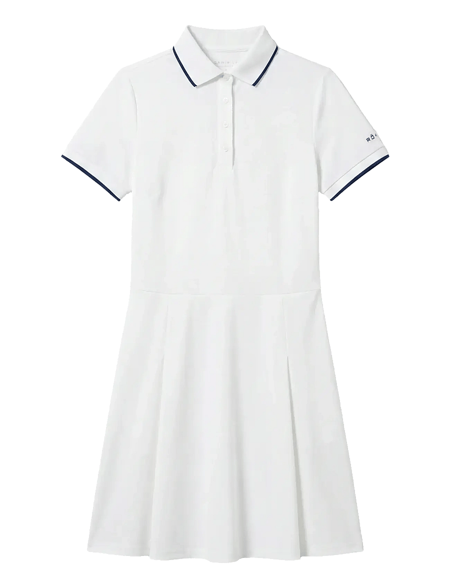 Röhnisch - Miriam dress - kleidid ja seelikud - white/navy - 1
