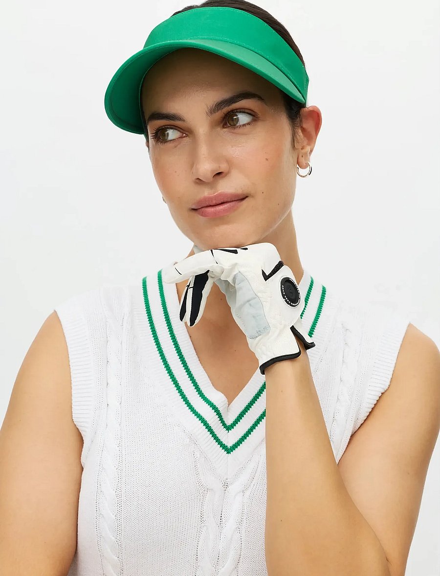 Röhnisch - Cotton cable vest - sweatshirts - white/green - 3