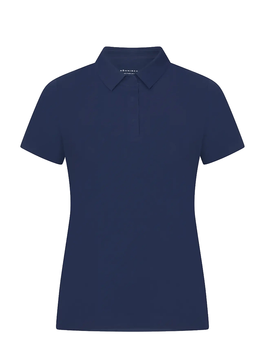 Röhnisch - Fluid tech poloshirt - toppar og stuttermabolir - navy - 1