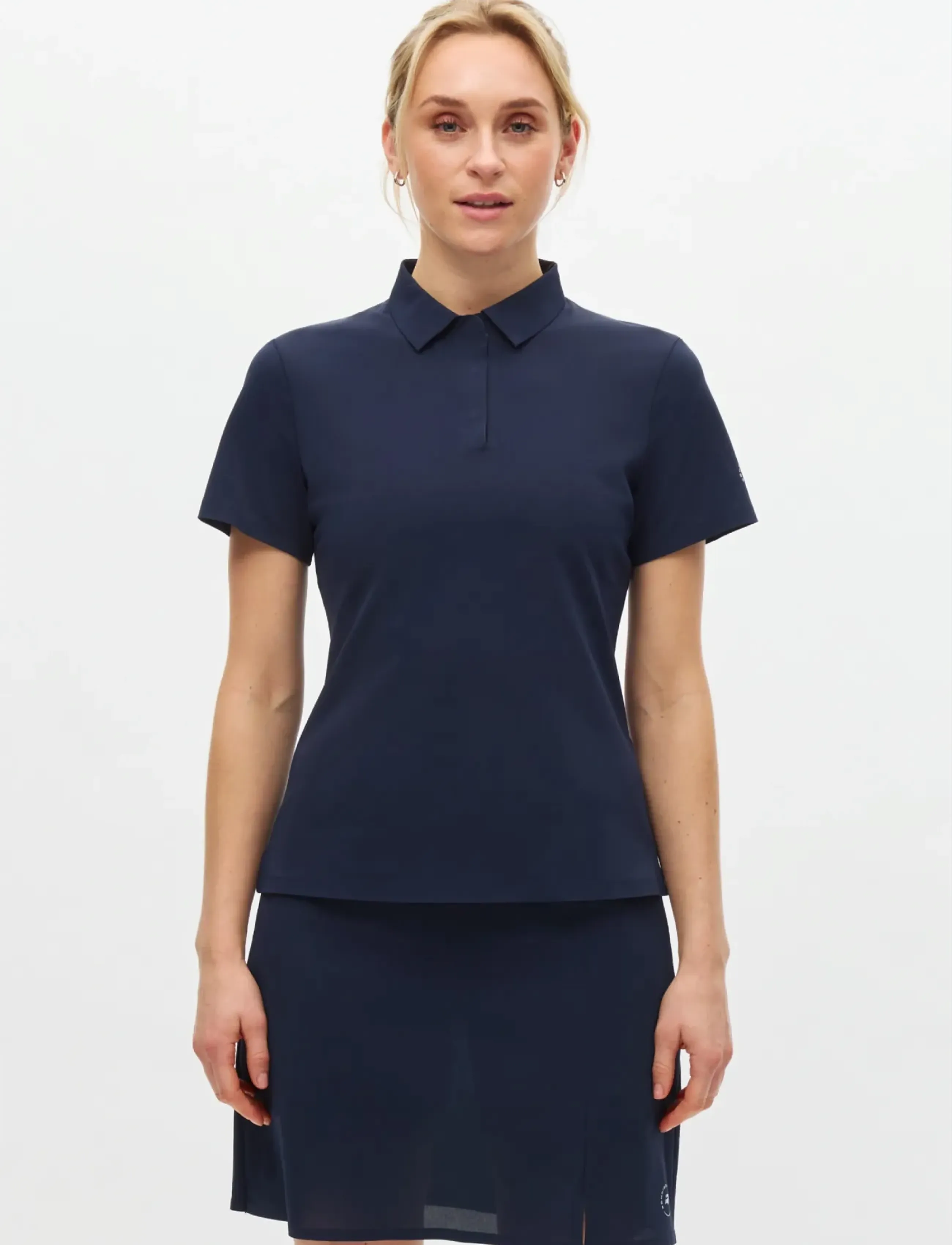 Röhnisch Fluid tech poloshirt - T-shirts & Toppar - NAVY / navy