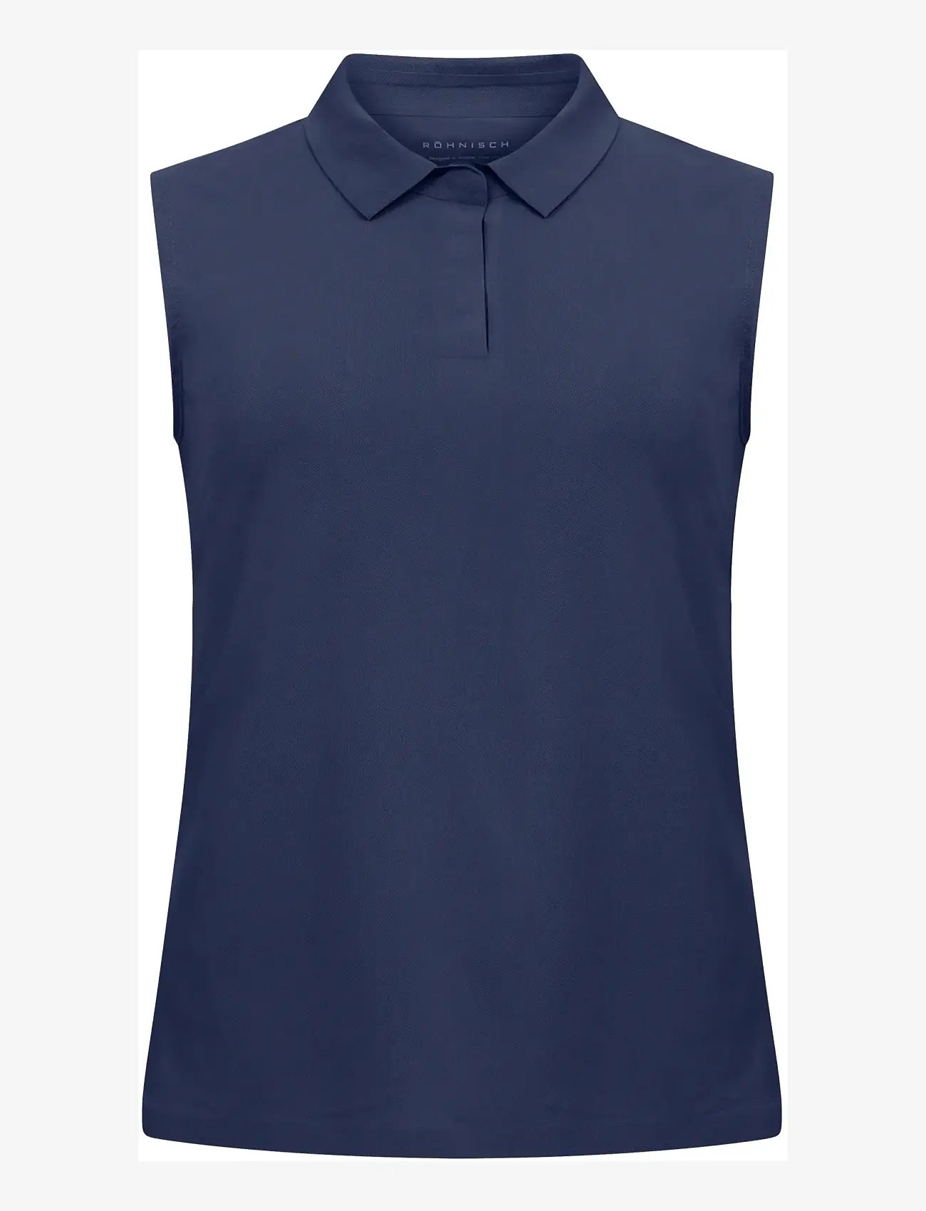 Röhnisch - Fluid tech sleeveless poloshirt - polos - navy - 1