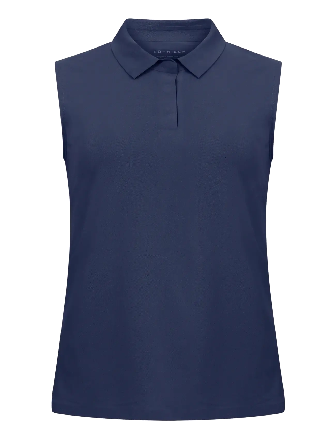 Röhnisch Fluid tech sleeveless poloshirt - Tøj - NAVY / navy