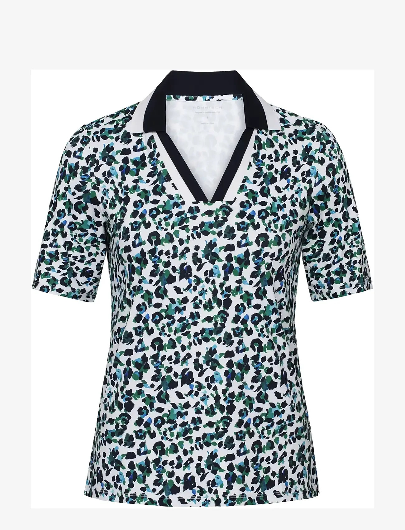 Röhnisch - Essential poloshirt - palaidinės ir marškinėliai - leo blue/green - 1