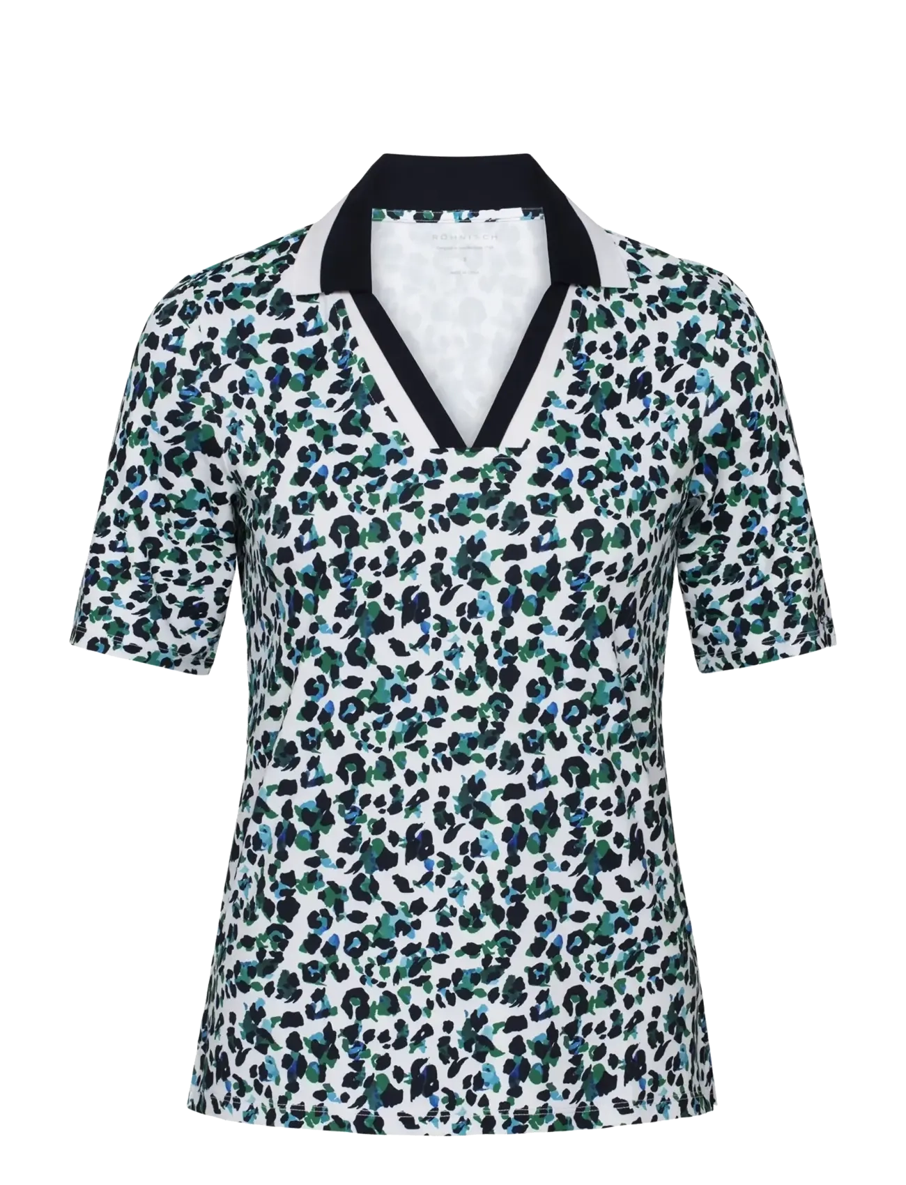 Röhnisch Essential poloshirt - Röhnisch - LEO BLUE/GREEN / green