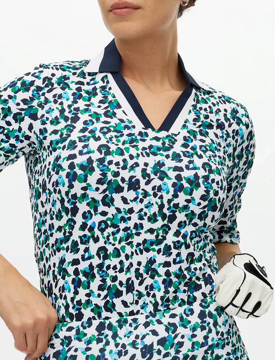 Röhnisch - Essential poloshirt - oberteile & t-shirts - leo blue/green - 2