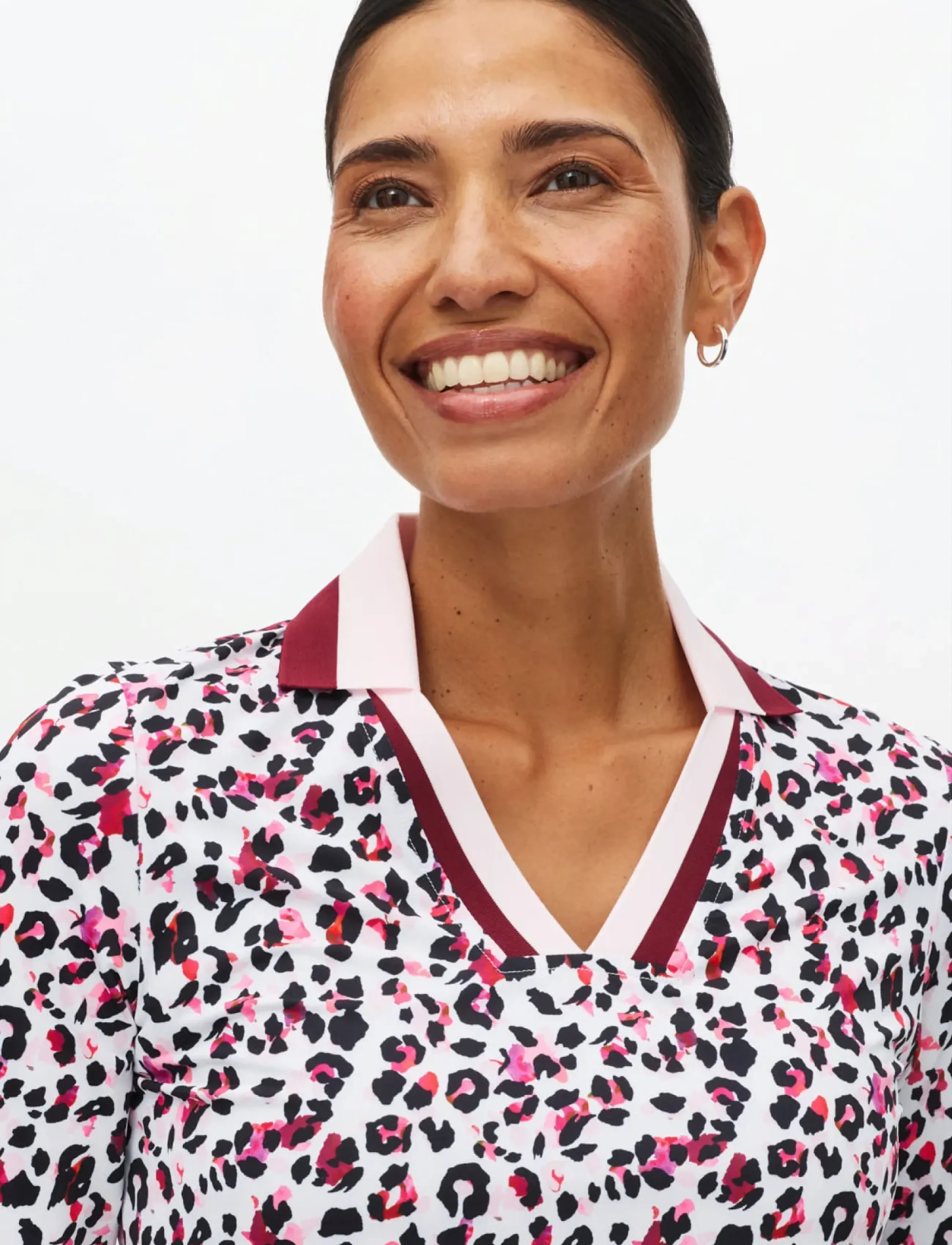 Röhnisch - Essential poloshirt - polos - leo pink/beet - 2