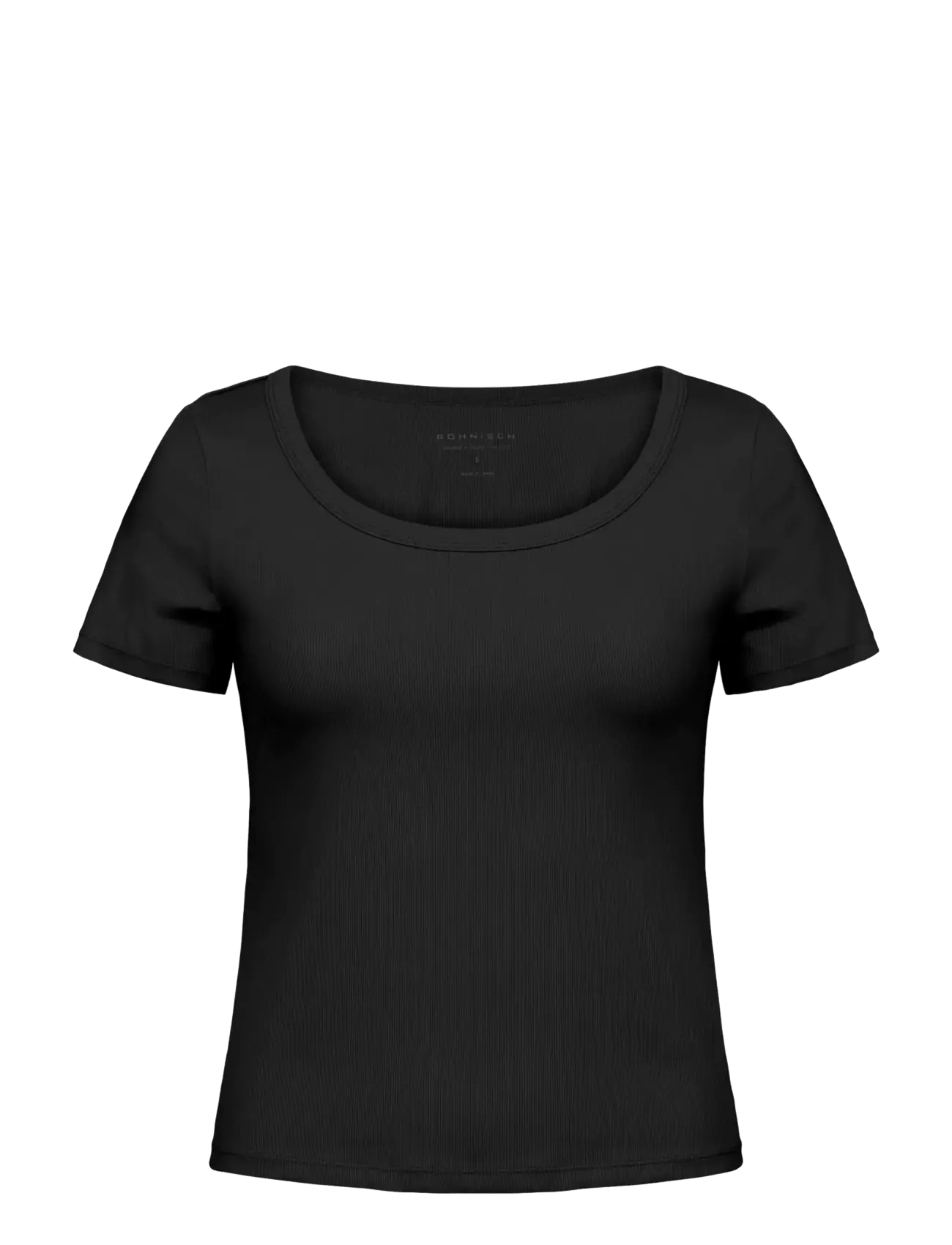 Rib Drymotion Tee - BLACK