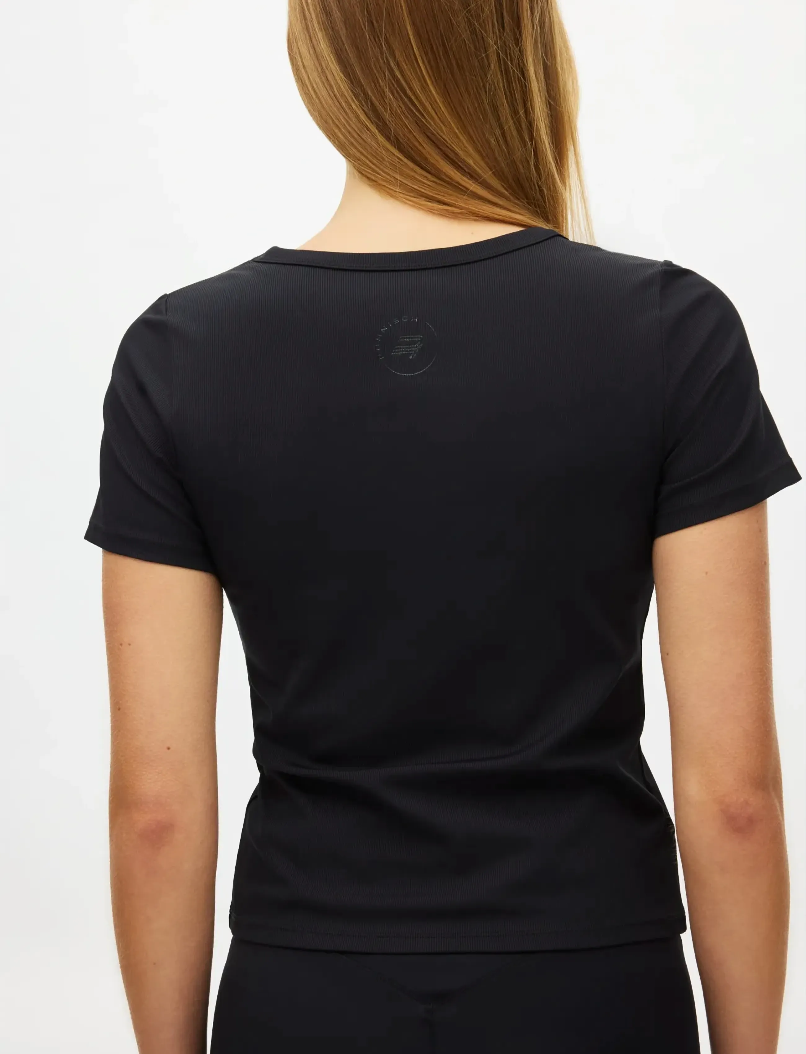 Röhnisch - Rib Drymotion Tee - t-shirts - black - 3