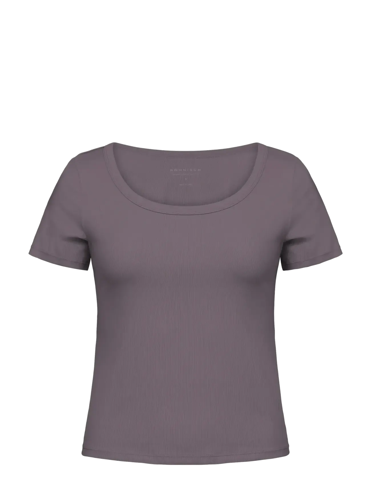 Röhnisch Rib Drymotion Tee - Clothing - SMOKY LAVENDEL / grey