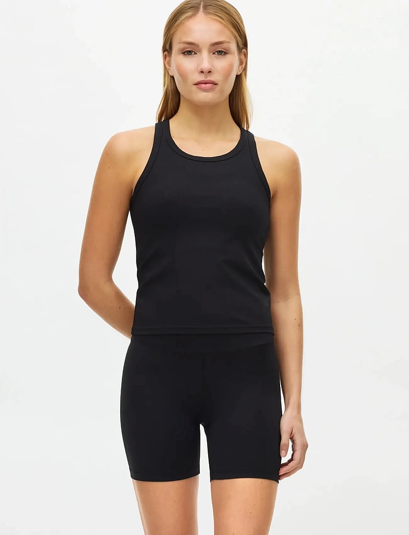 Röhnisch - Rib Drymotion Singlet - Õlapaeltega pluusid - black - 0