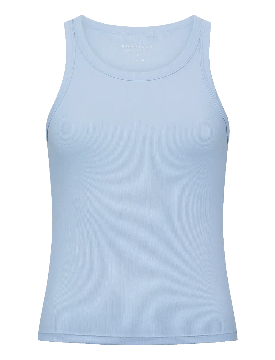 Röhnisch - Rib Drymotion Singlet - topjes - chambray blue - 1